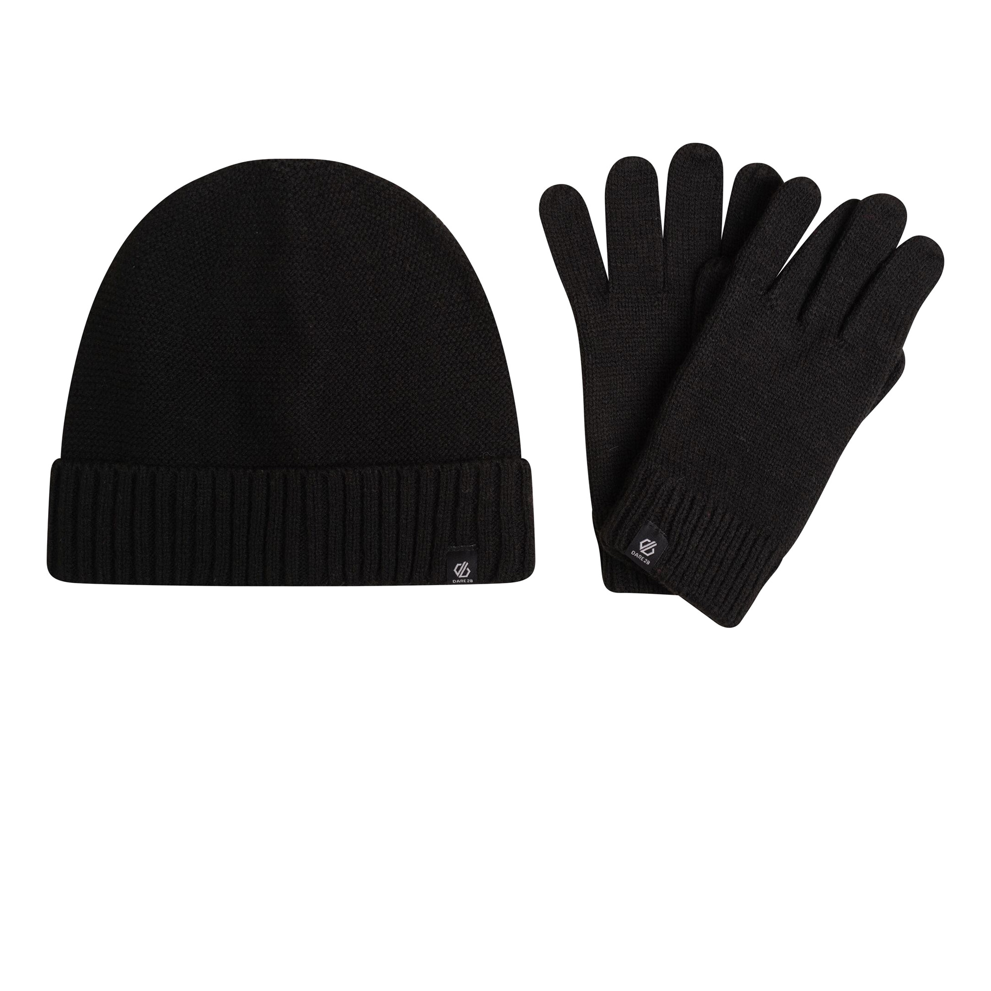 Dare 2B Dames/Dames Necessity Muts en Handschoenen Set (Zwart)
