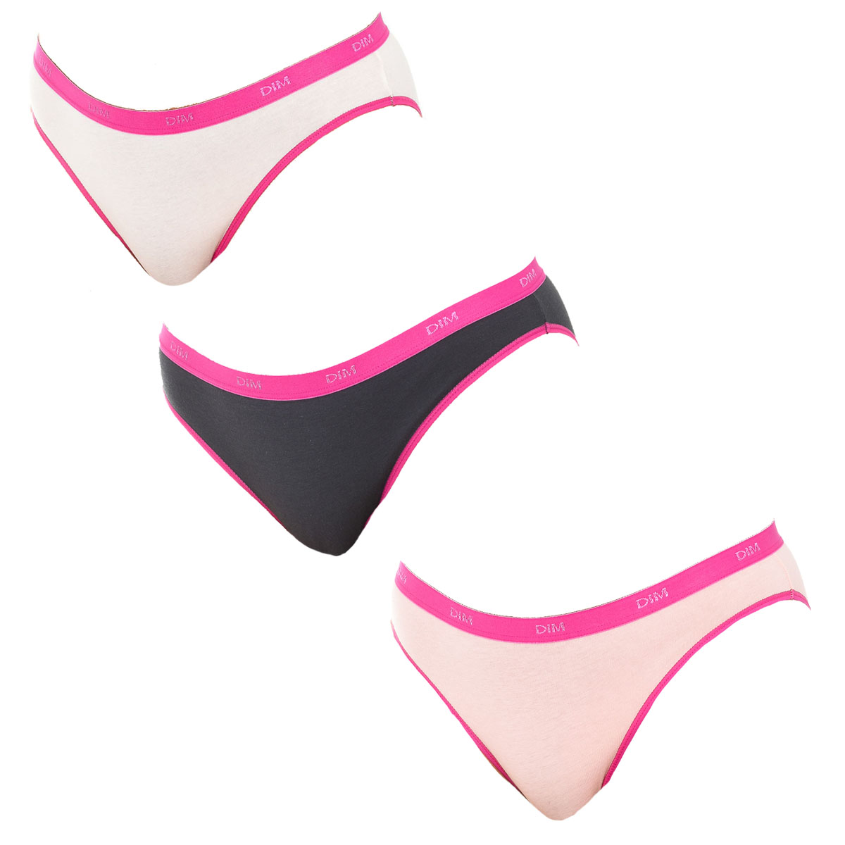 Thumbnail - Pack-3 Les Pockets Höschen elastischen Stoff D4H00 Frau