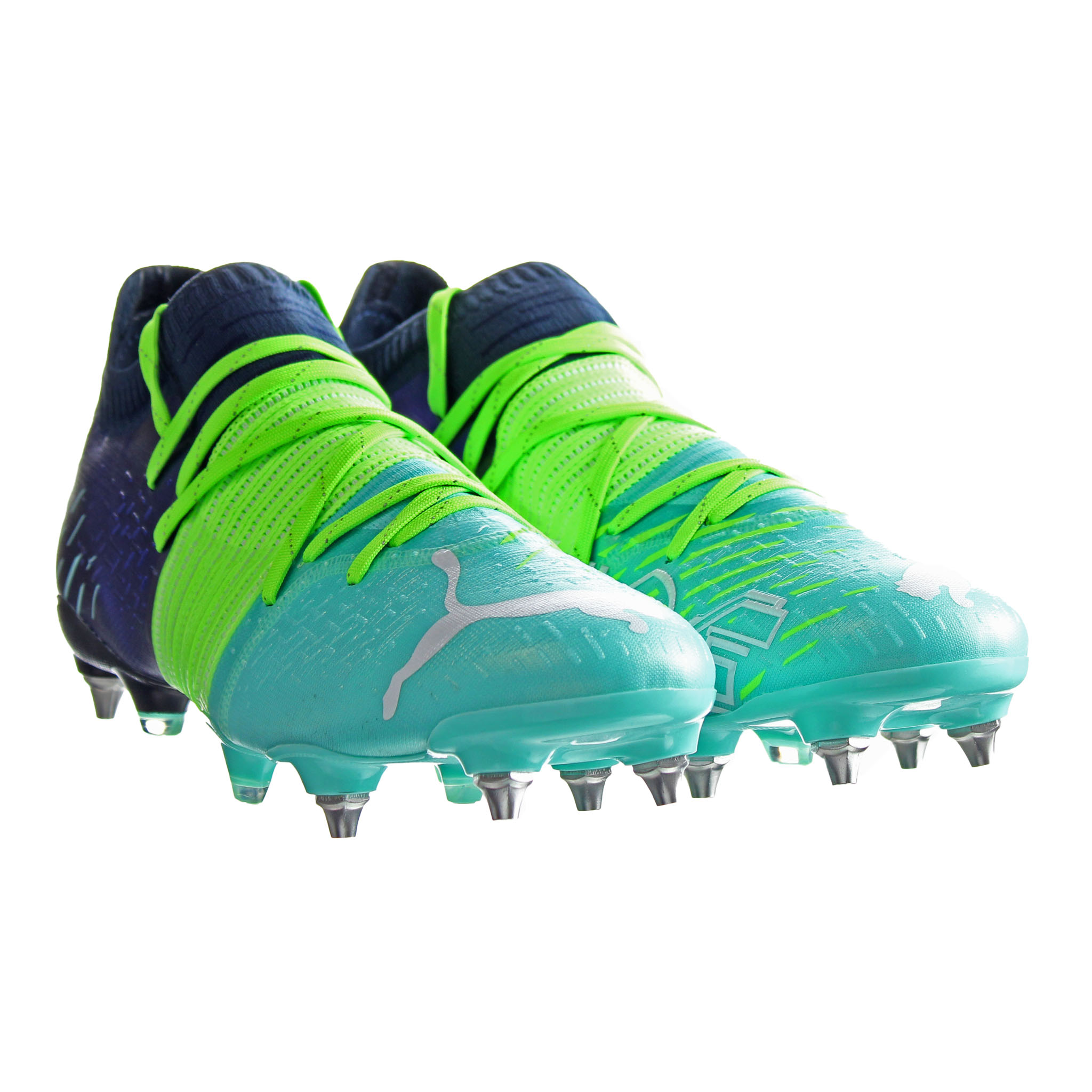Puma Future Z 1.2 MxSG Green Fotbollsskor för herrar – bild 2