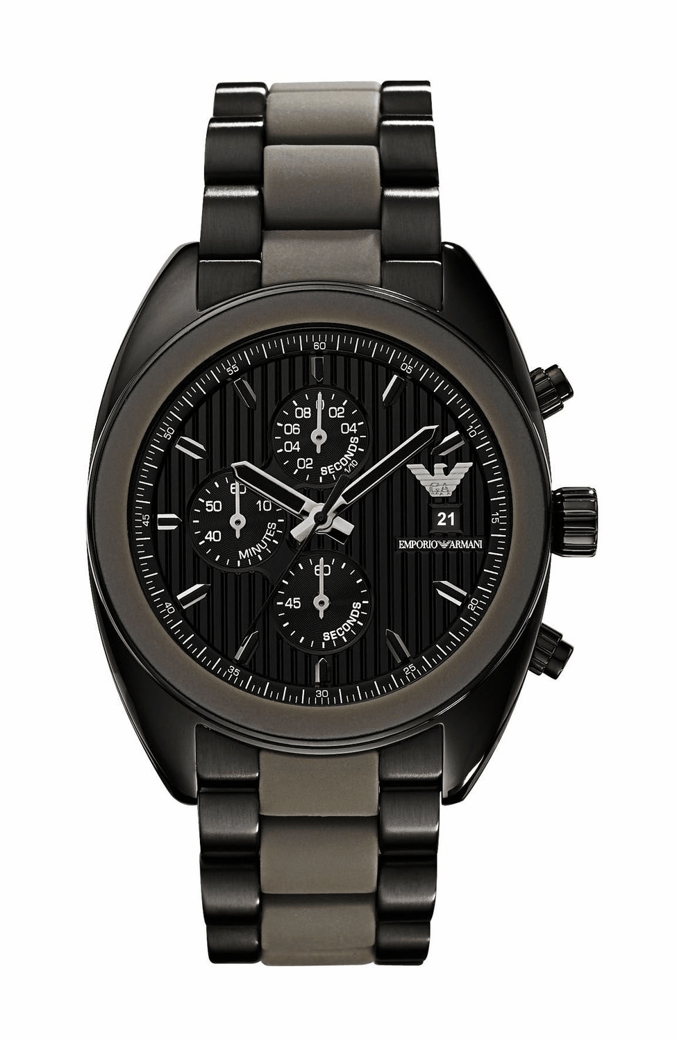 Thumbnail - Emporio Armani Herrenuhr Quartz Dunkelgrau