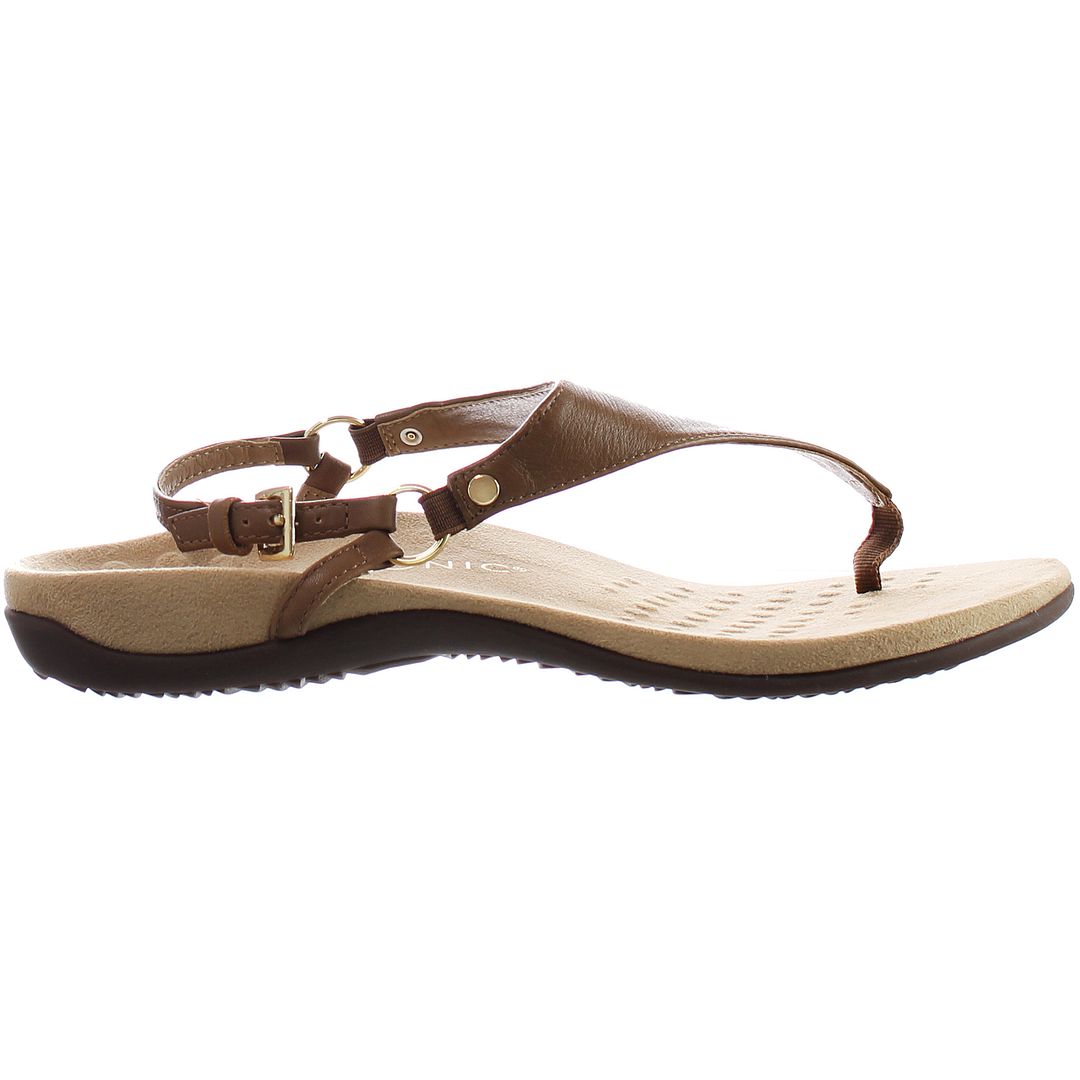 Thumbnail - Vionic Kirra Brown Womens Flip-Flops