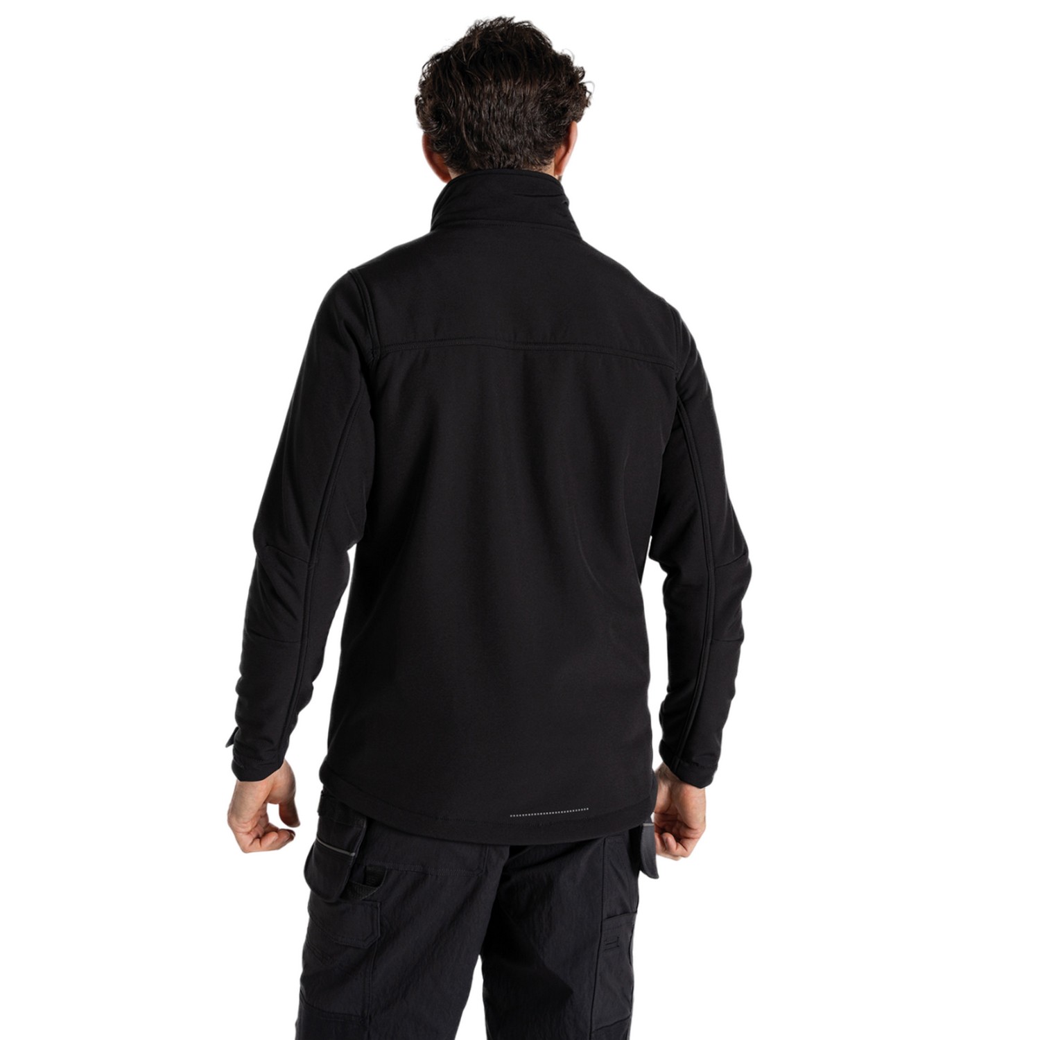 Craghoppers Mens Whitby Soft Shell Jacka (Svart) herr – bild 2