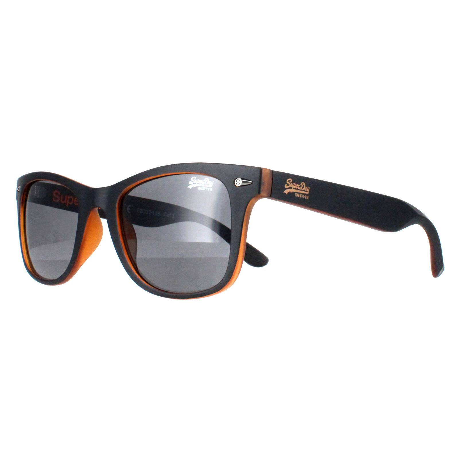 Superdry Square Mens Matte Black Orange Grey Rookie övrigt herr – bild 2