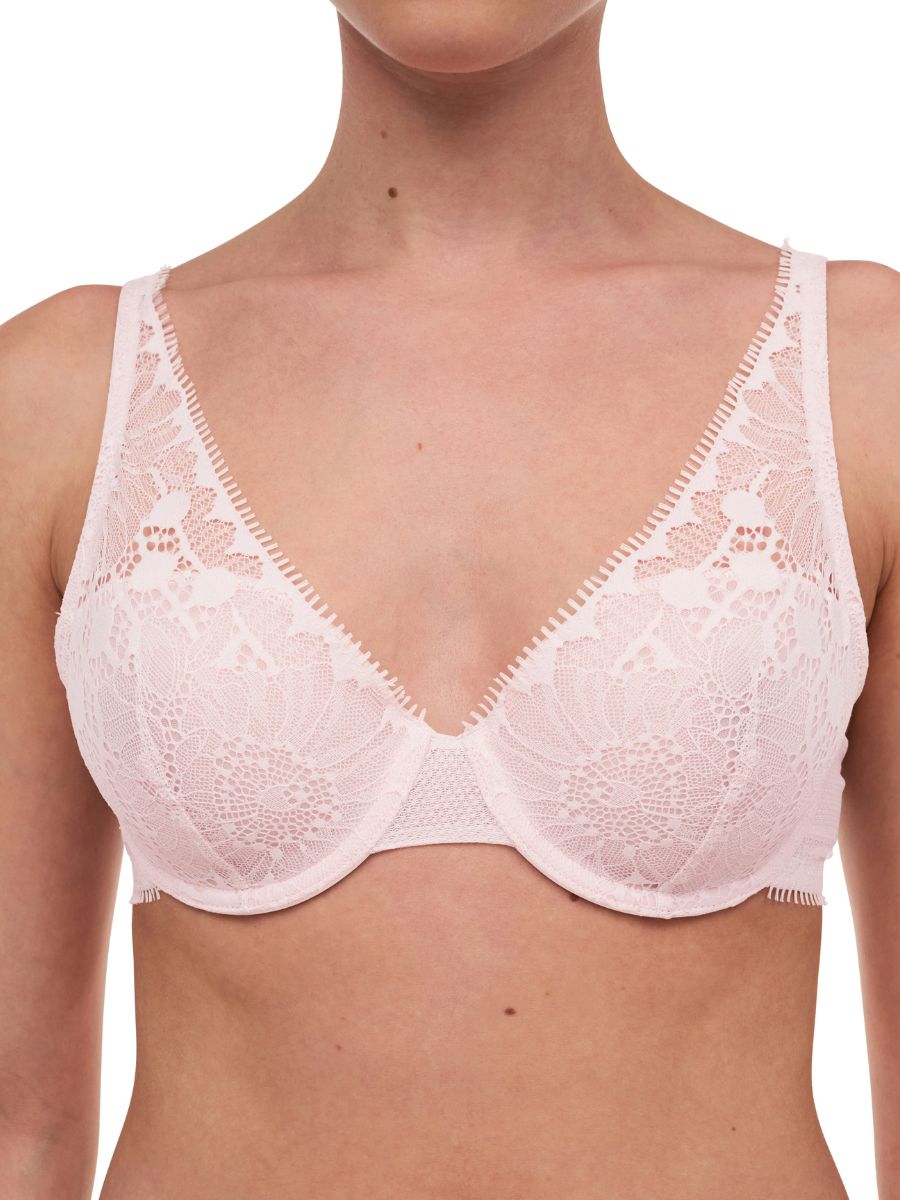 Chantelle Womens Day To Night Spacer Bra - Pink Nylon - Size 38DD