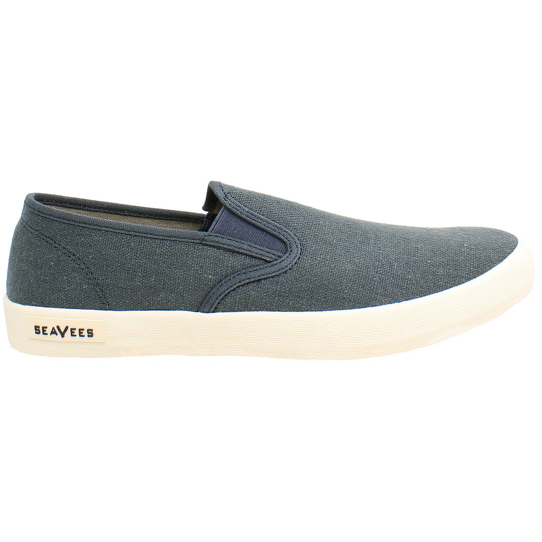 Thumbnail - Seavees Baja Standard Herren Dunkelgraue Plimsolls