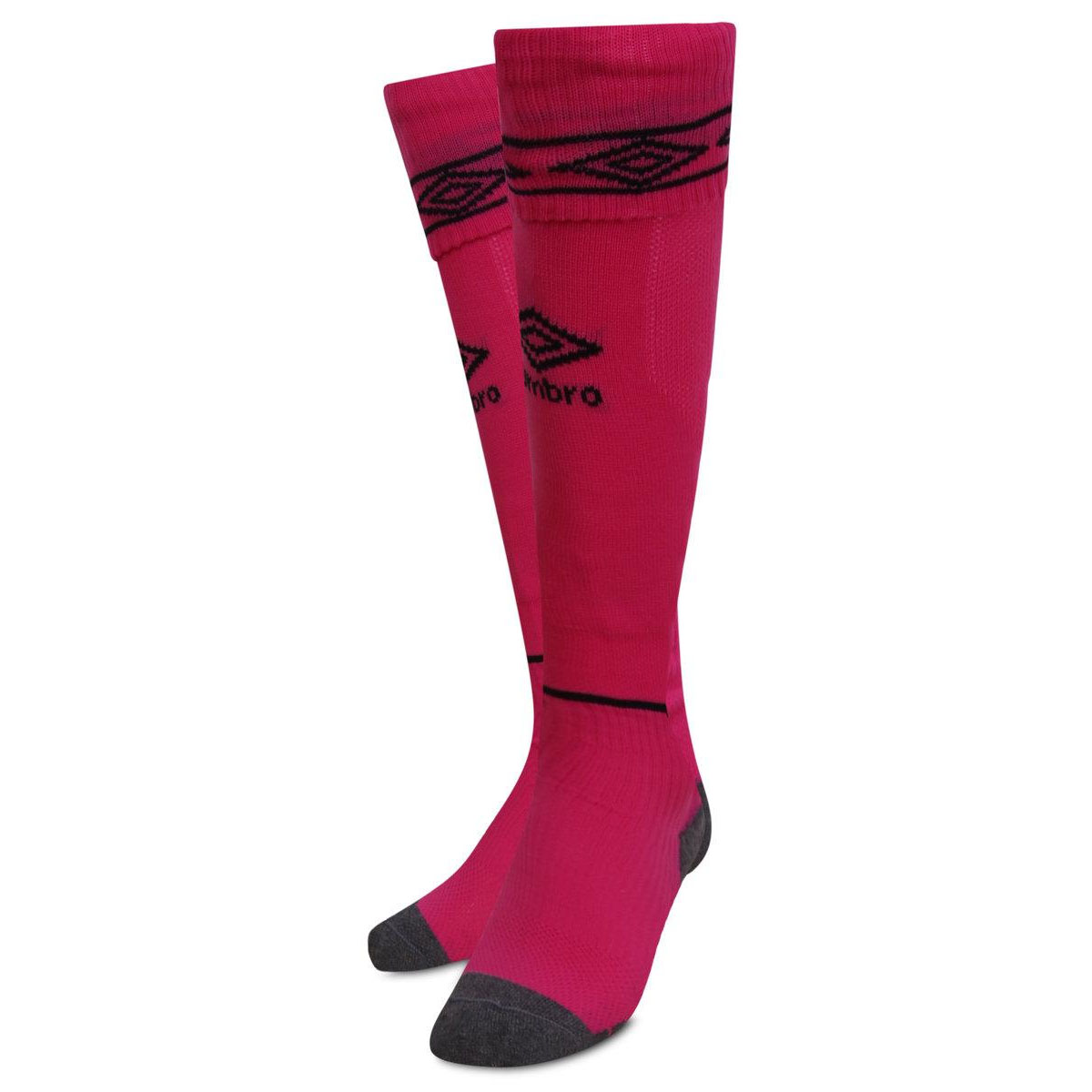 Thumbnail - Umbro Diamond Fußball Socken (Beetroot Lila/Schwarz)