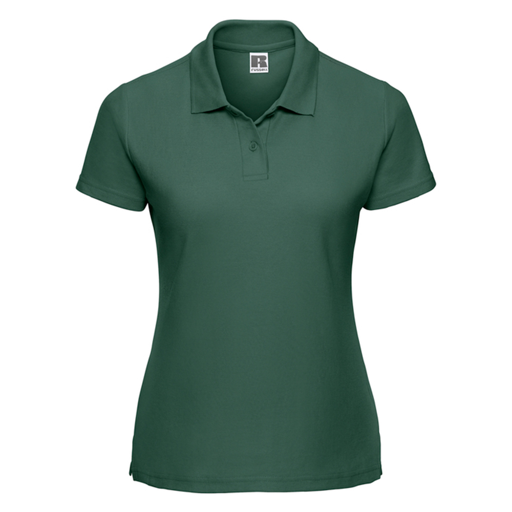 Russell - "Classic" Poloshirt für Damen (Flaschengrün)