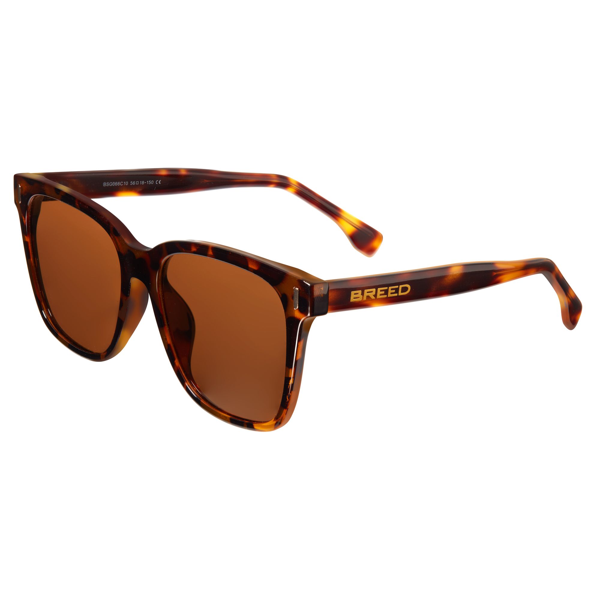 Breed Mens Linux Polarized Sunglasses - Blue Stainless Steel - One Size