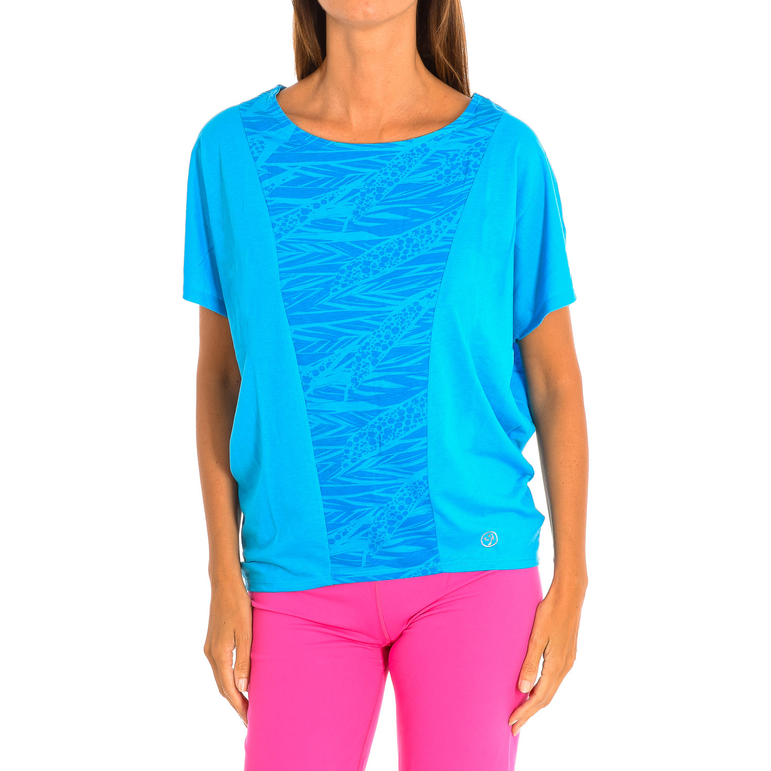 Thumbnail - Damen Kurzarm-Rundhals-Sport-T-Shirt Z1T00685