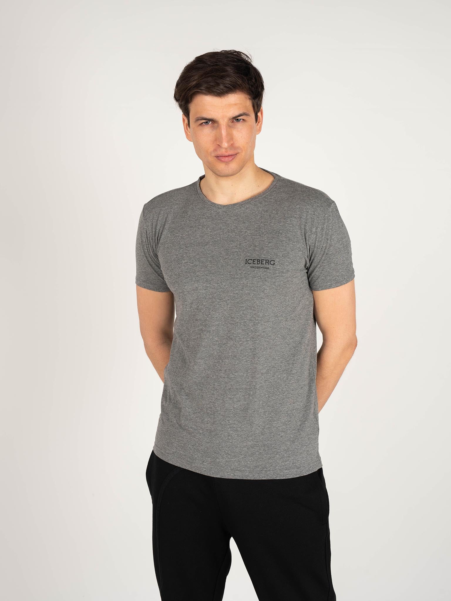 Iceberg T-shirt C-ringad Herr – bild 2