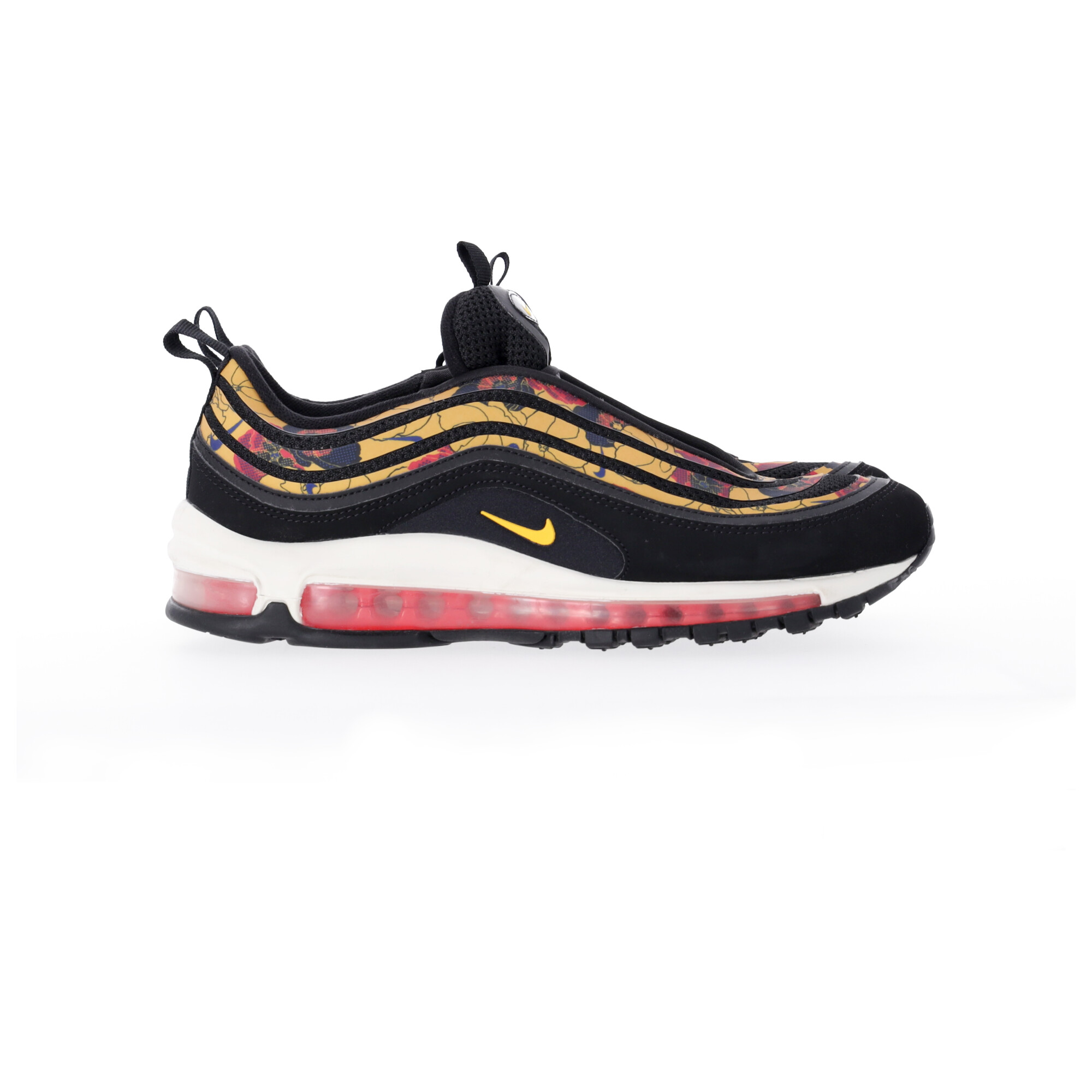 Nike Pre-owned Nike Air Max 97 SE Floral Sneakers i svart syntetisk material
