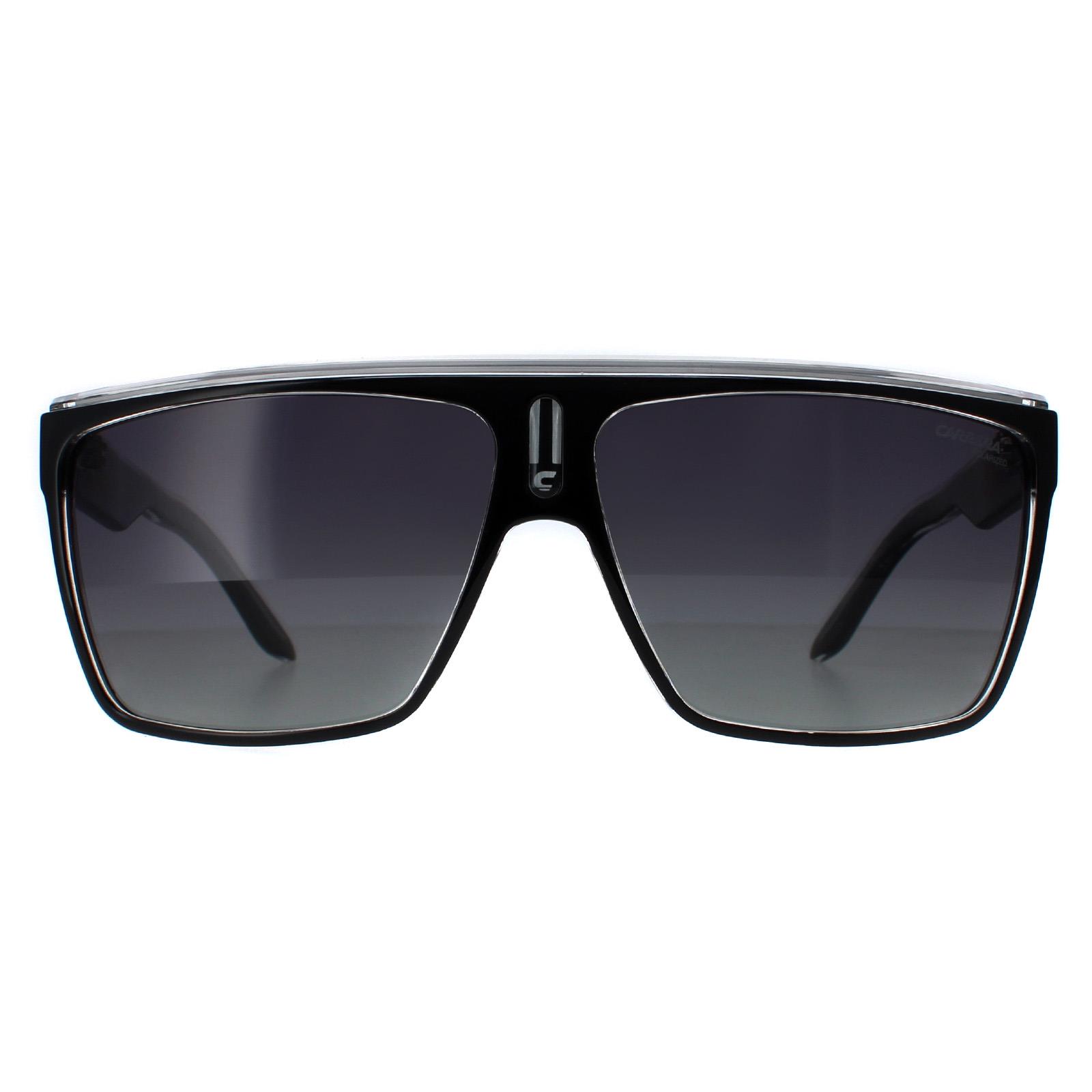 Thumbnail - Carrera Shield Unisex Schwarz Weiß Grau Gradient Polarisiert 22