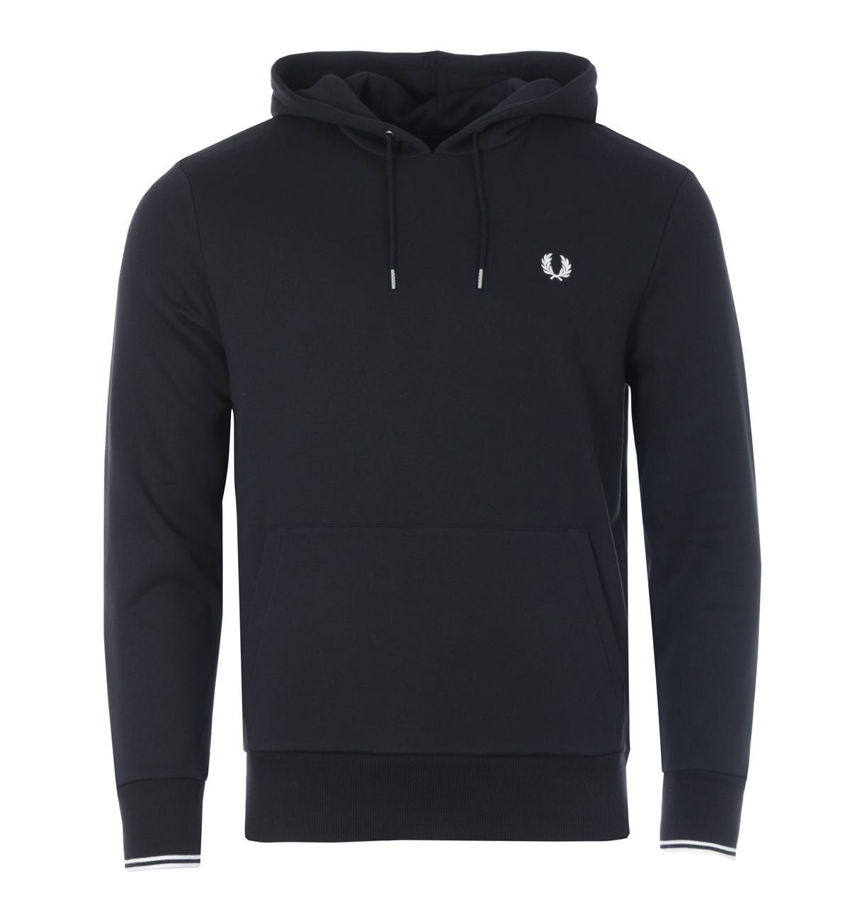 Sweat à Capuche Fred Perry Pour Homme en Noir