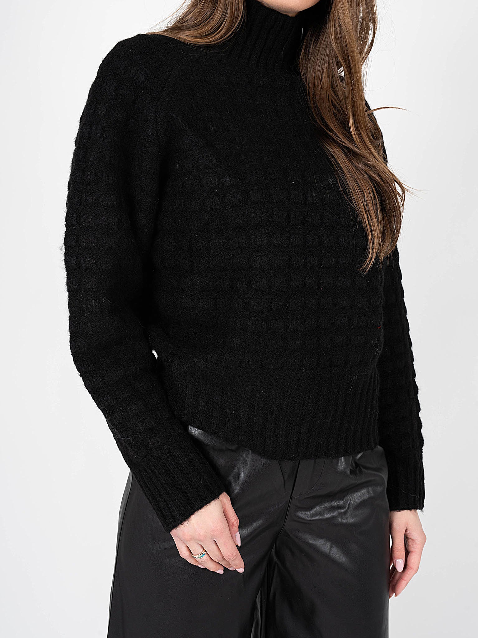 Silvian Heach Pullover Damen schwarz