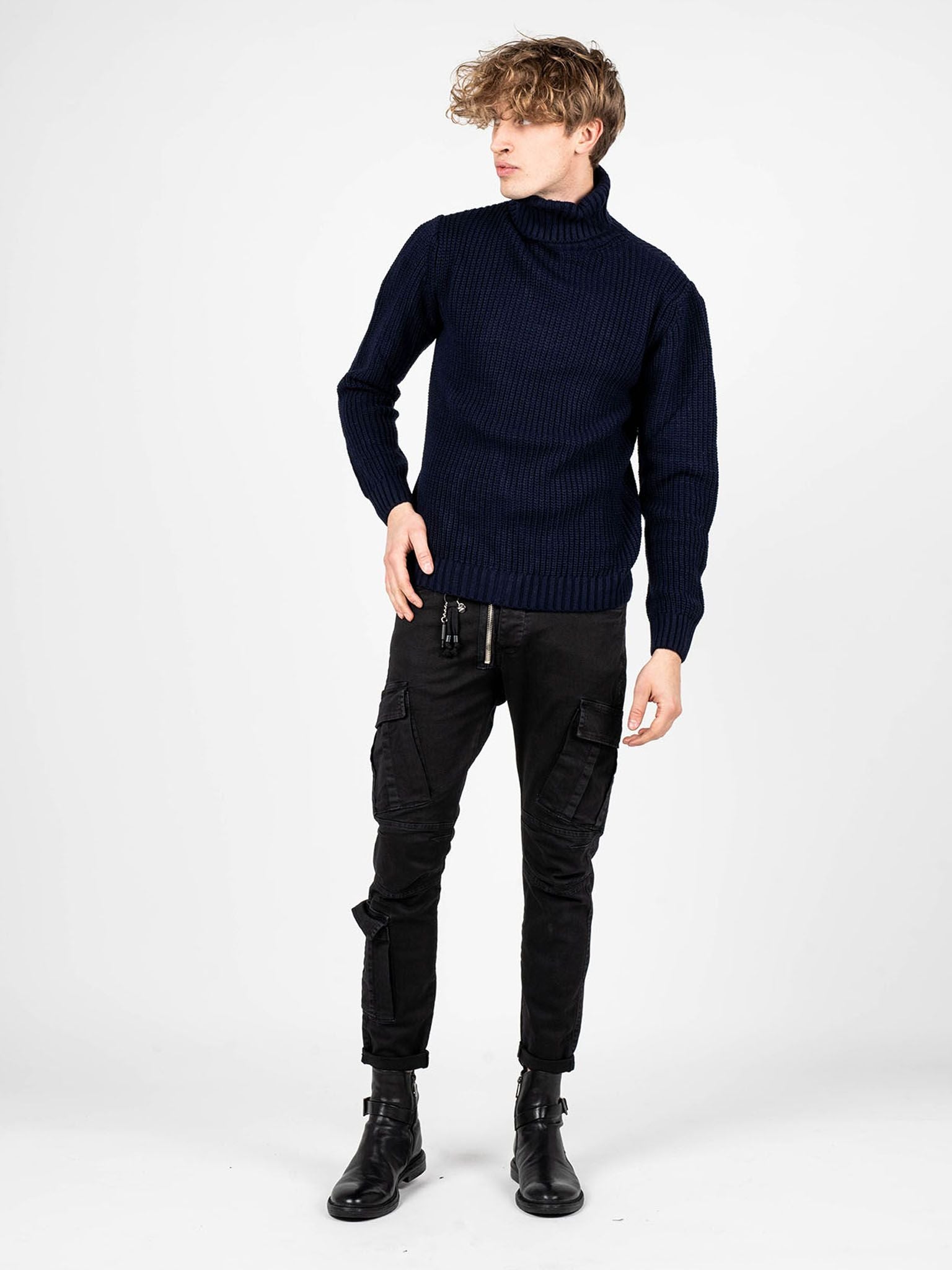 Xagon Man Pullover Herr stickade tröjor – bild 4