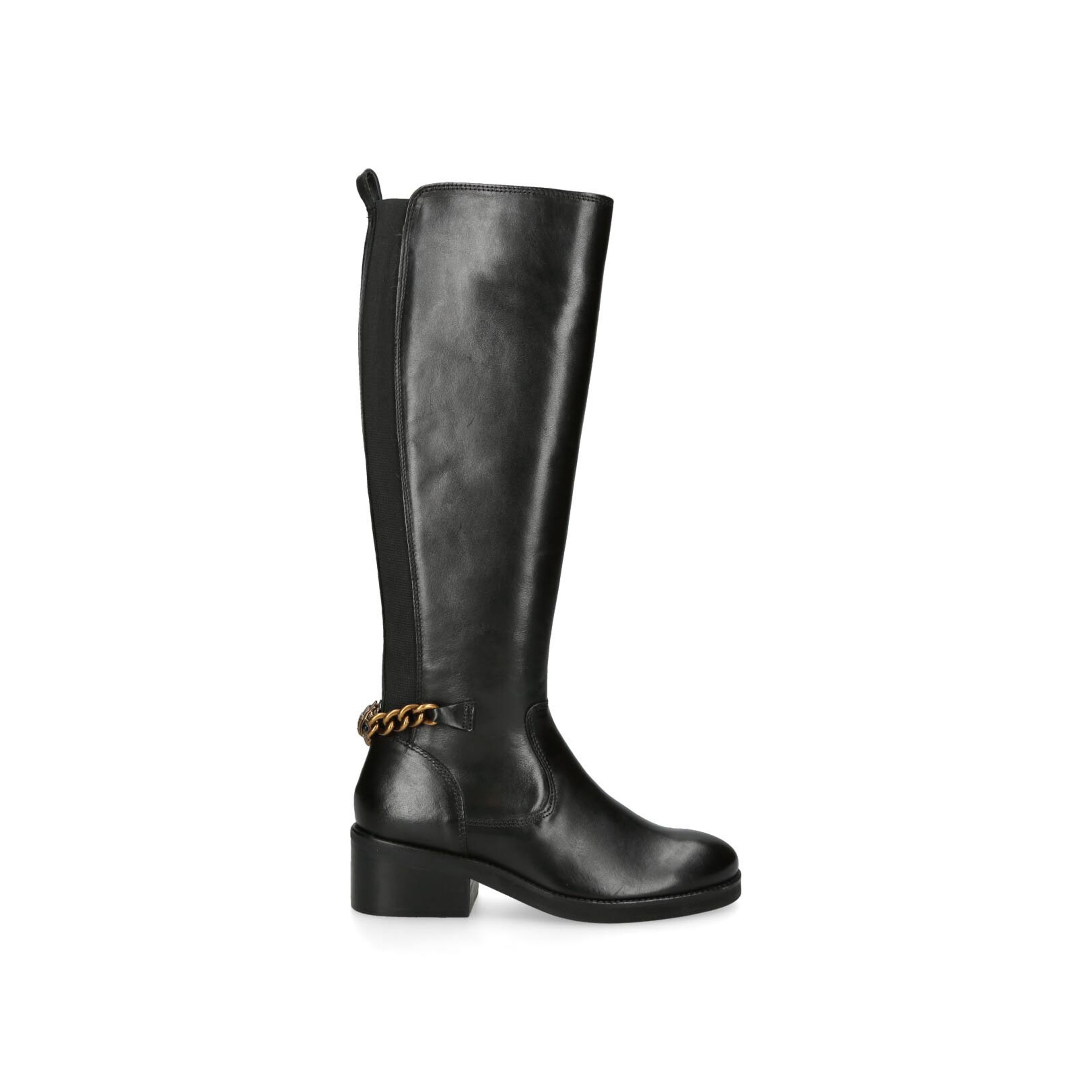 Kurt Geiger London Womens Leather Kgl Chelsea Rider Boots – Black Leather (archived) – Size UK 6