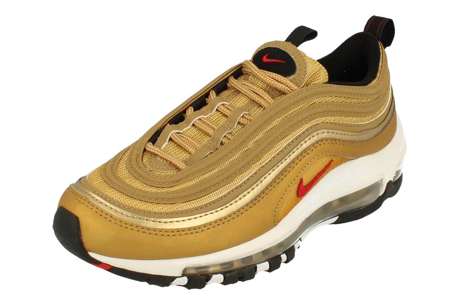 Thumbnail - Nike Air Max 97 QS GS Kinder Turnschuhe Gold
