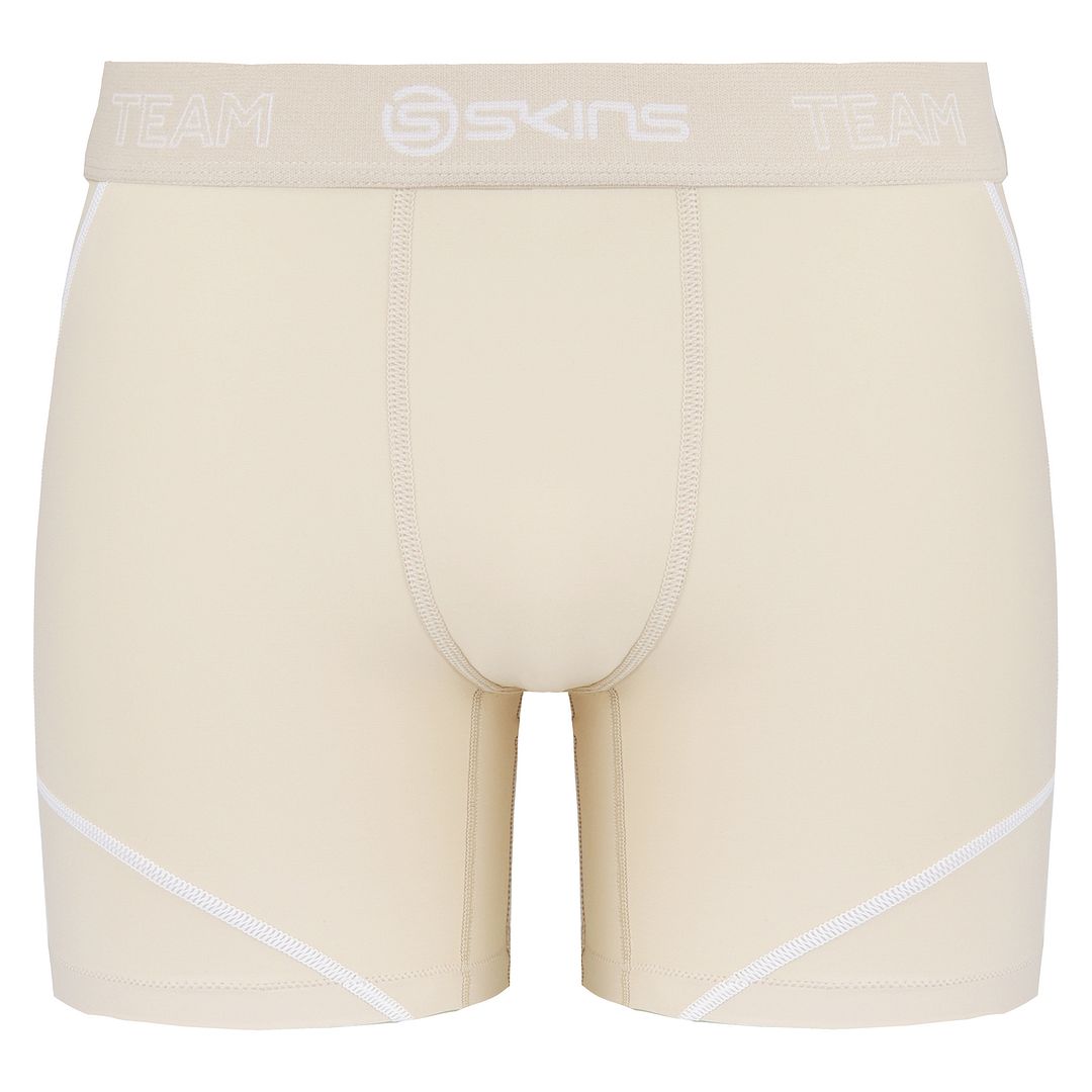Thumbnail - Skins Dnamic Herren beige neutrale Kompressionsstrafen Shorts DB00010099002