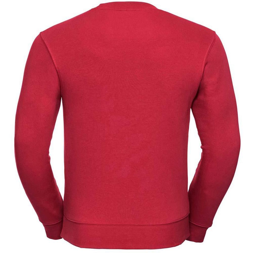 Russell Athletic Russell Mens Authentic Sweatshirt (Slimmer Cut) (Classic Red) herr – bild 2