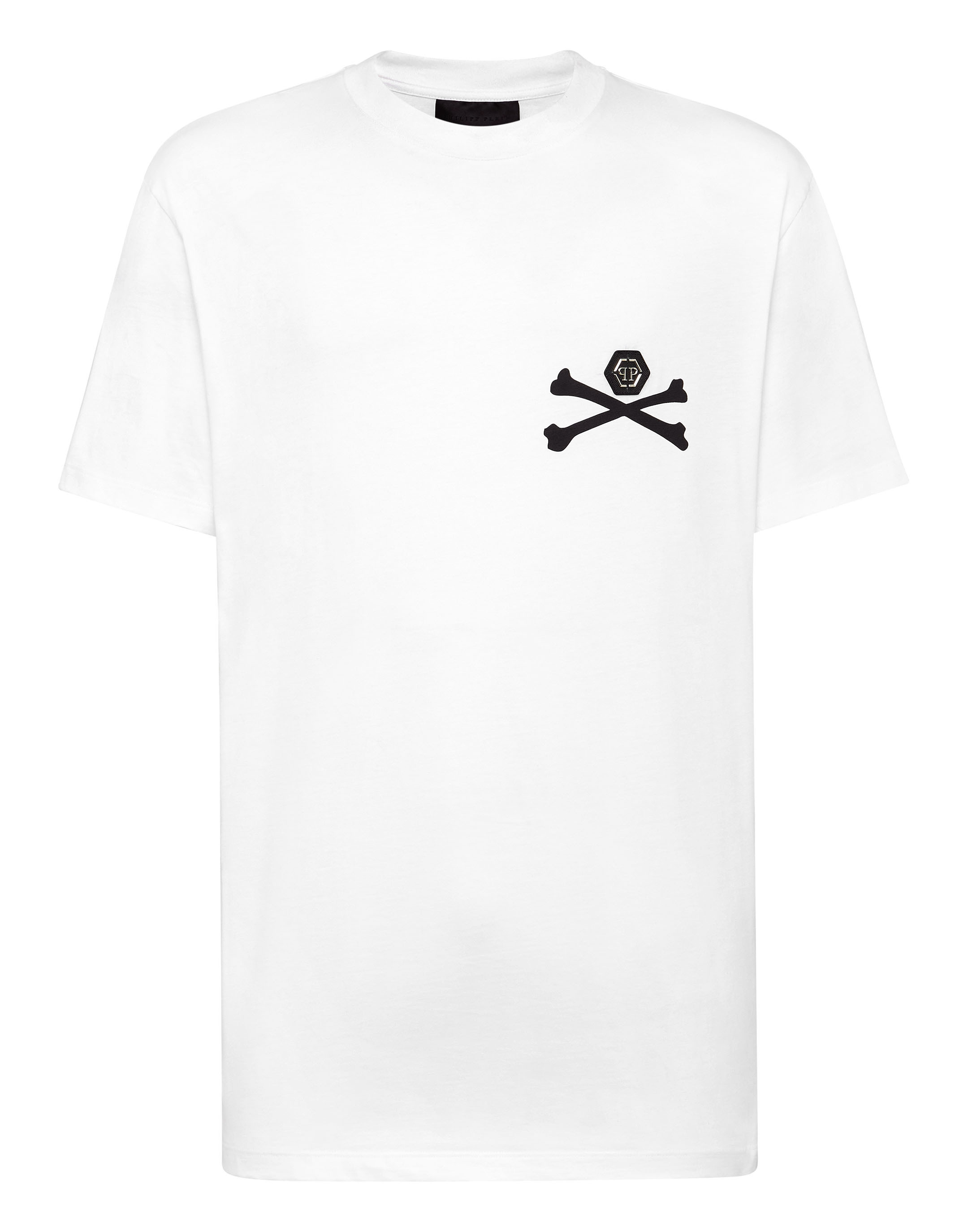 Philipp Plein T-shirt rund hals skelett herr – bild 2