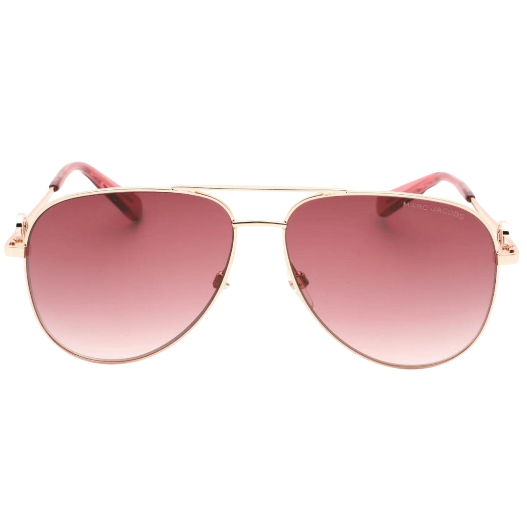 Thumbnail - Marc Jacob 653 0Y11 3X Gold Sonnenbrille