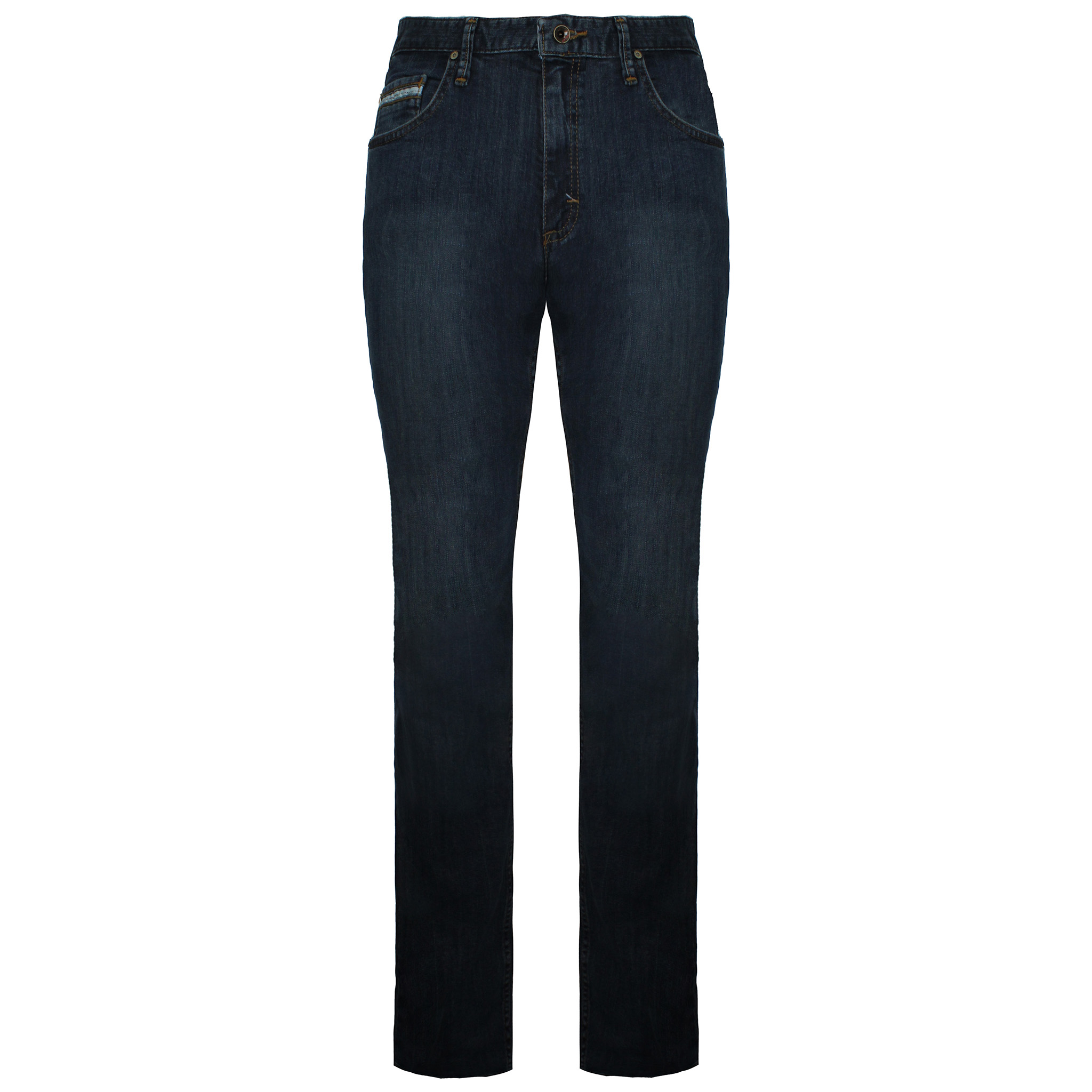 Vans Off The Wall V66 Slim Low Rise Stragiht Leg Denim Mens Jeans VK4FDXM - Blue - Size 32W/34L