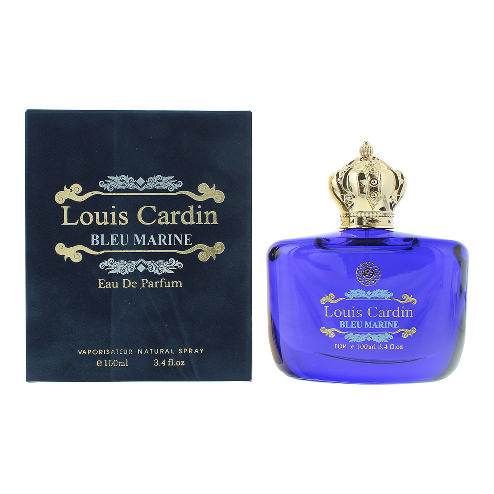 Louis Cardin Mens Bleu Marine Eau de Parfum 100ml - One Size