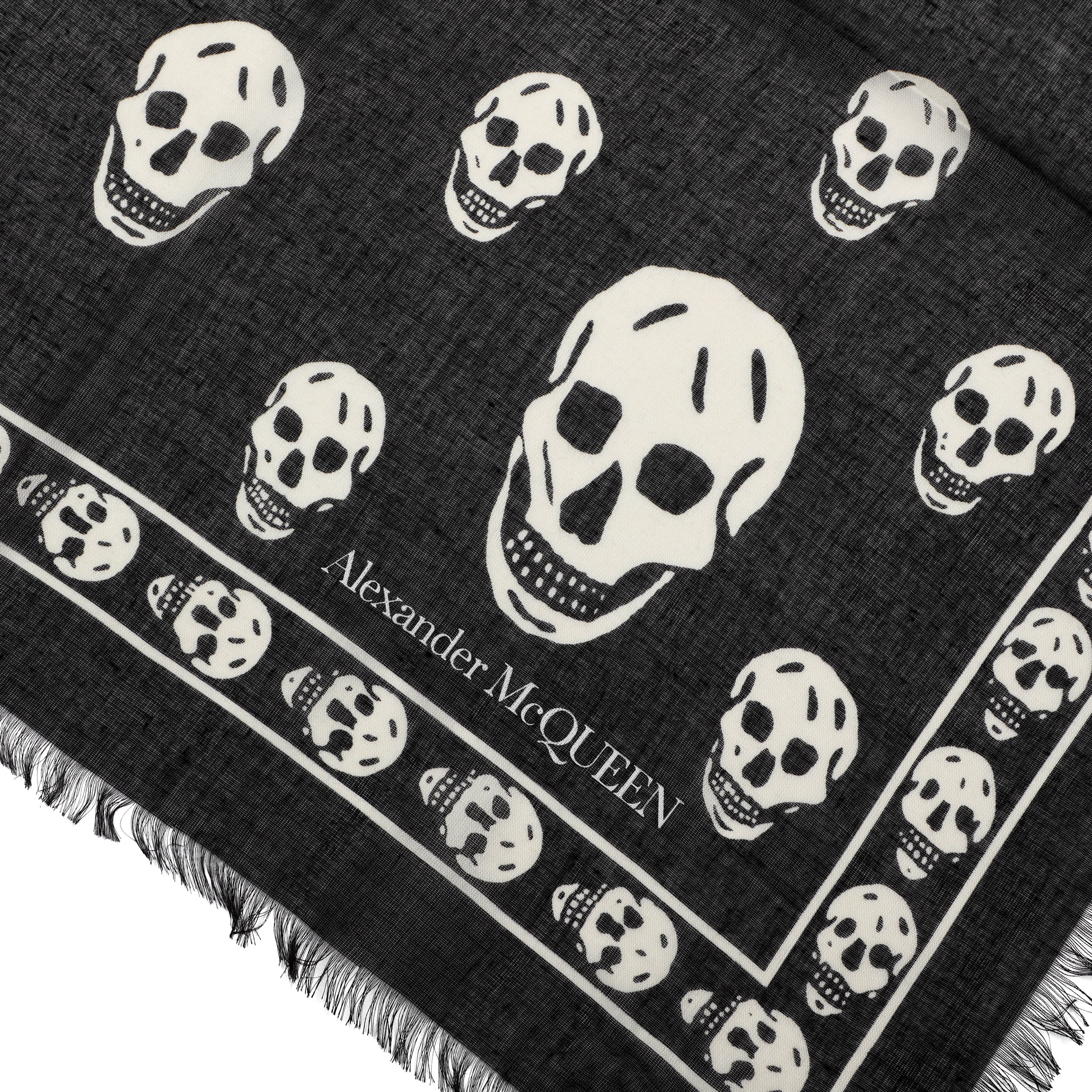 Alexander mcqueen Skull Silkesjals scarves dam – bild 2