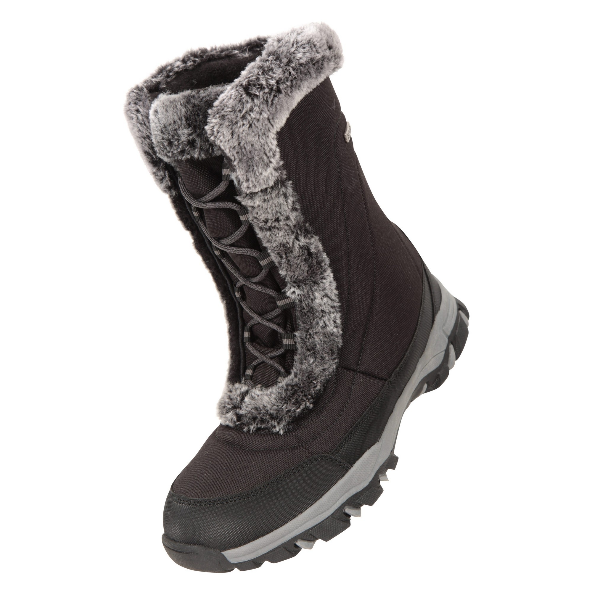 Thumbnail - Mountain Warehouse Damen/Damen Ohio Schneestiefel (Schwarz)