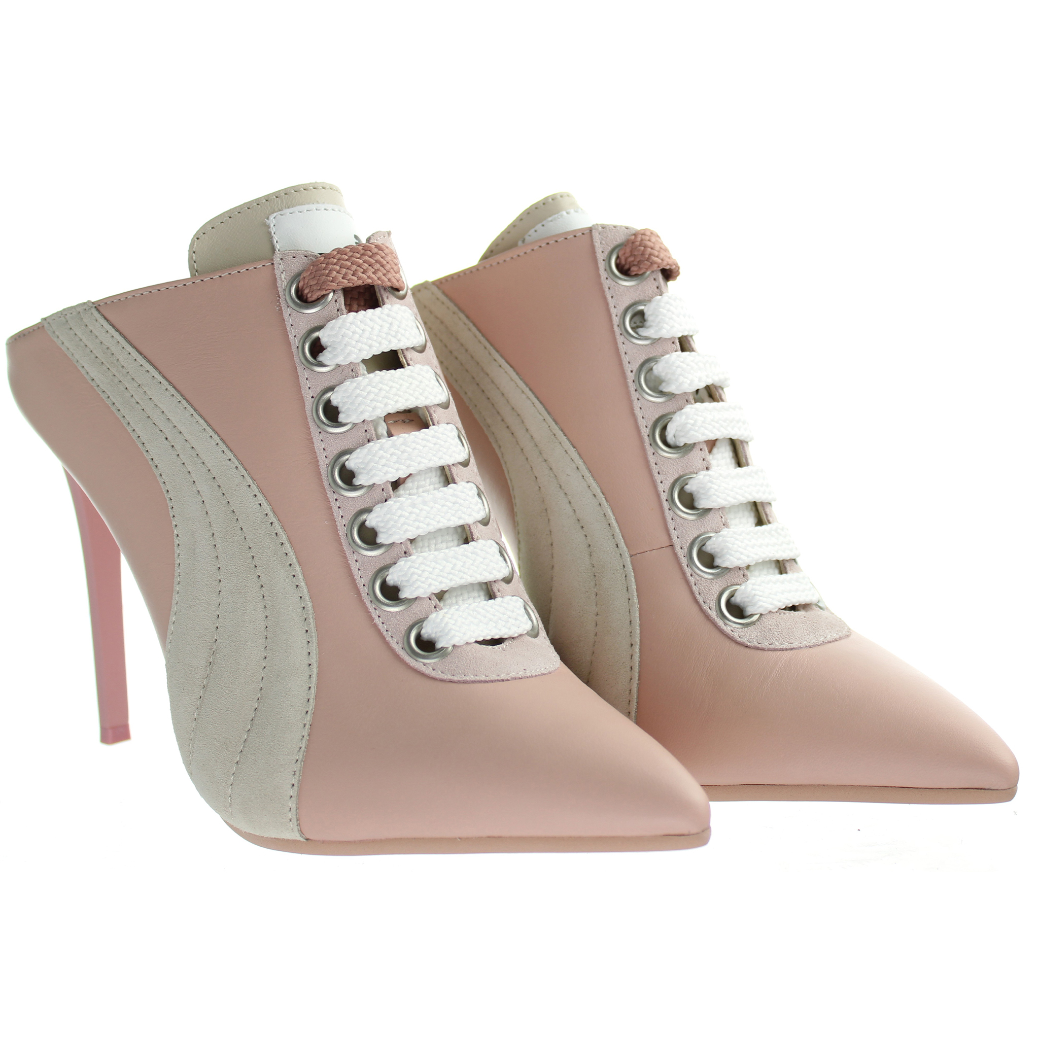 Mule Klackar Rosa Damskor 2