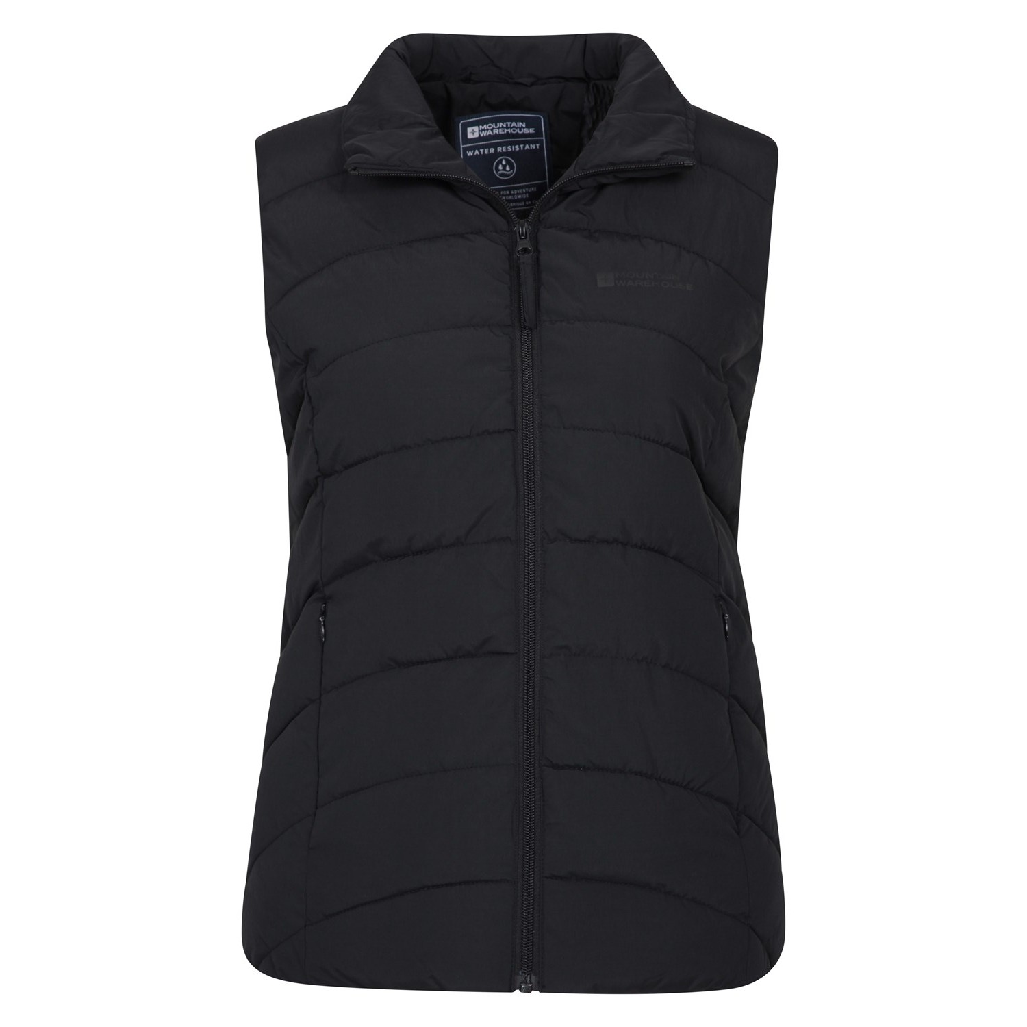 Mountain Warehou Dam/Dam Opal Vadderad Gilet (Svart) västar – bild 2