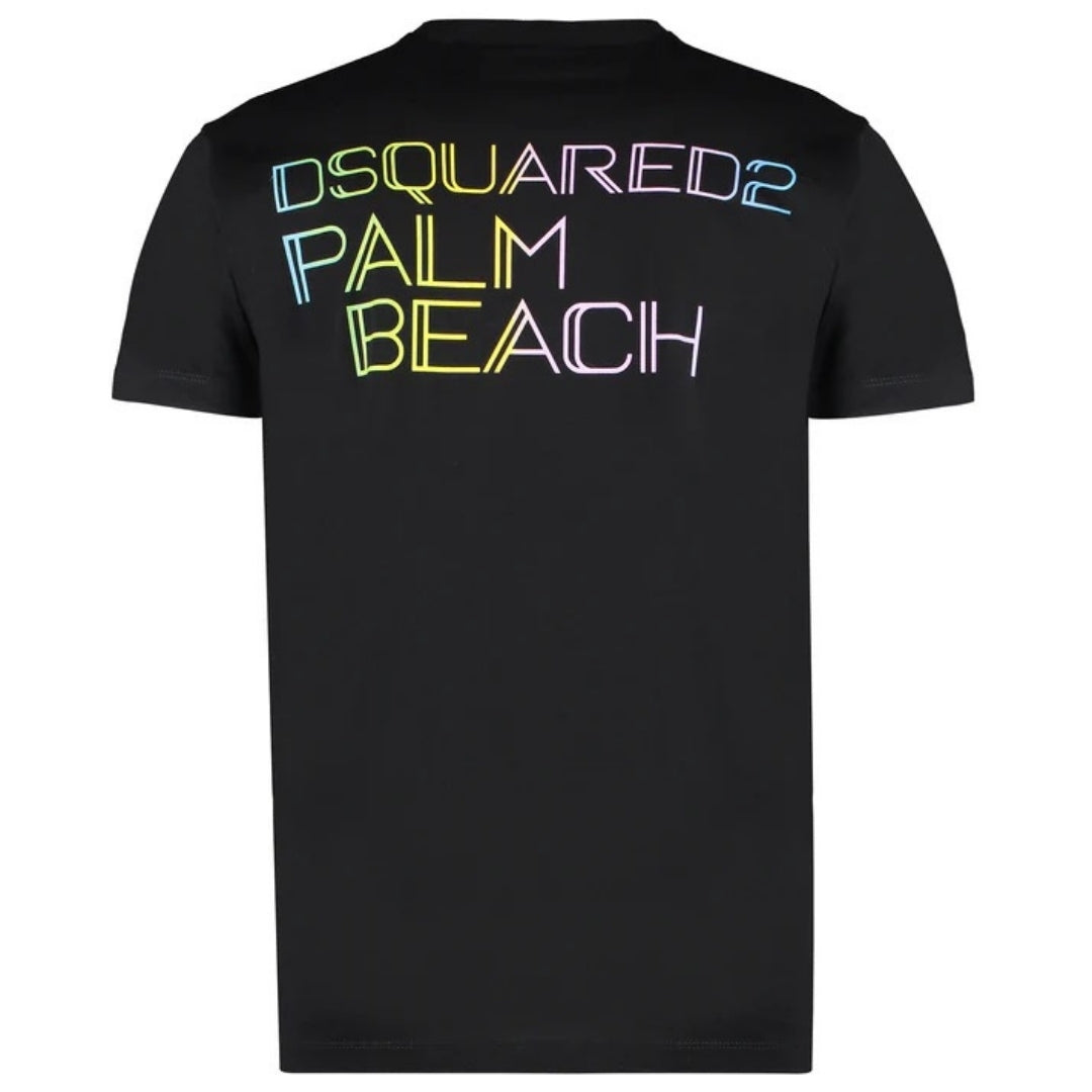 Dsquared2 Cool Fit Palm Beach Logo T-shirt herr – bild 2