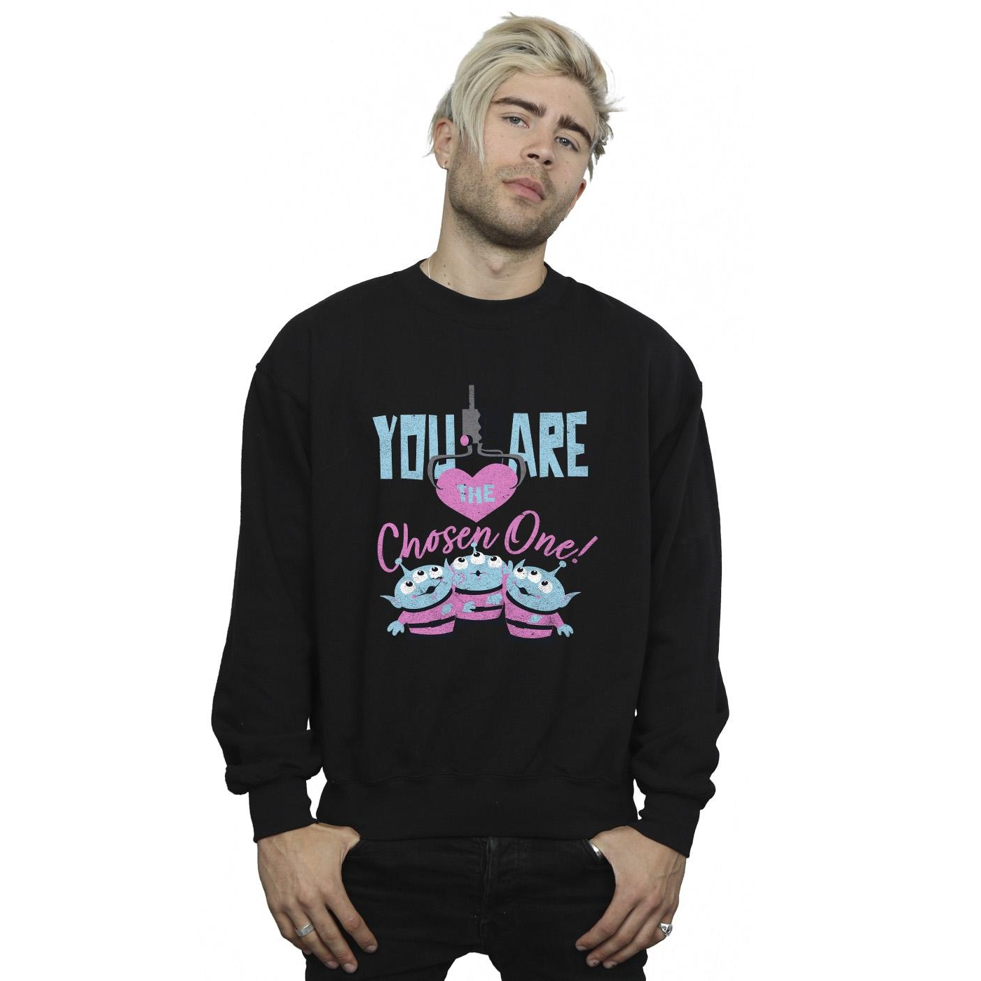 Disney Mens Toy Story You Are The Chosen One Sweatshirt (Black) herr – bild 2
