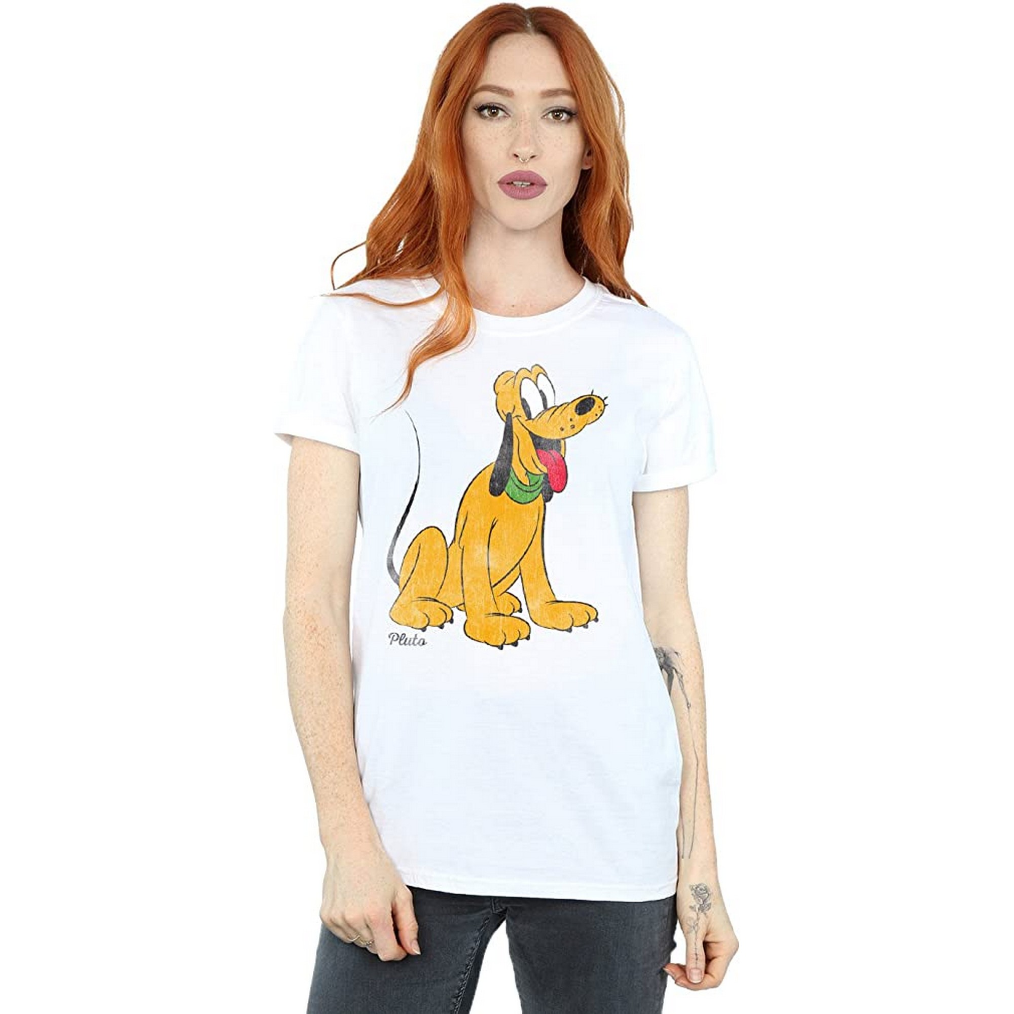 Thumbnail - Disney - "Classic" T-Shirt für Damen (Weiß)