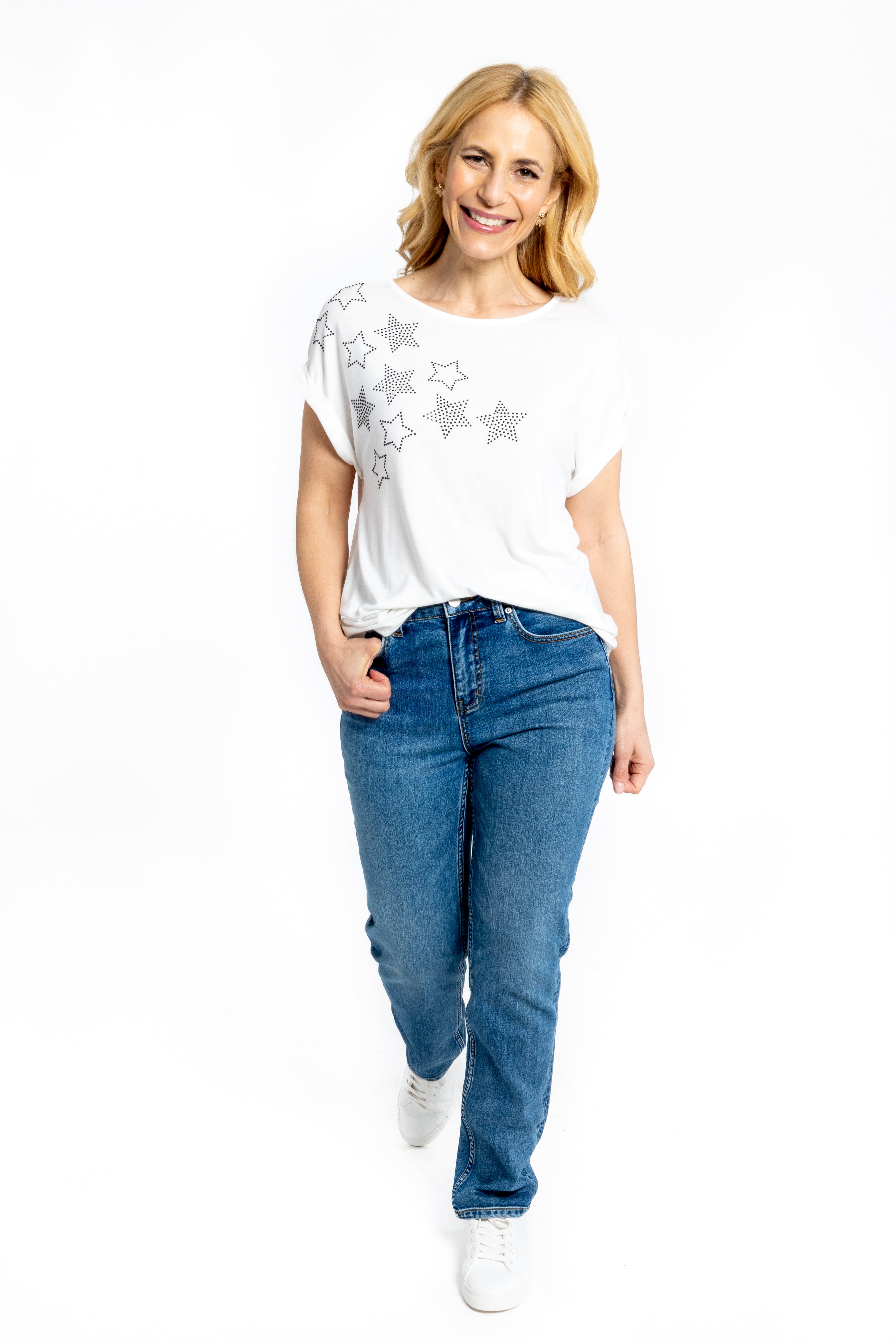 ChapterLondon Starburst kortärmad T-shirt dam – bild 2