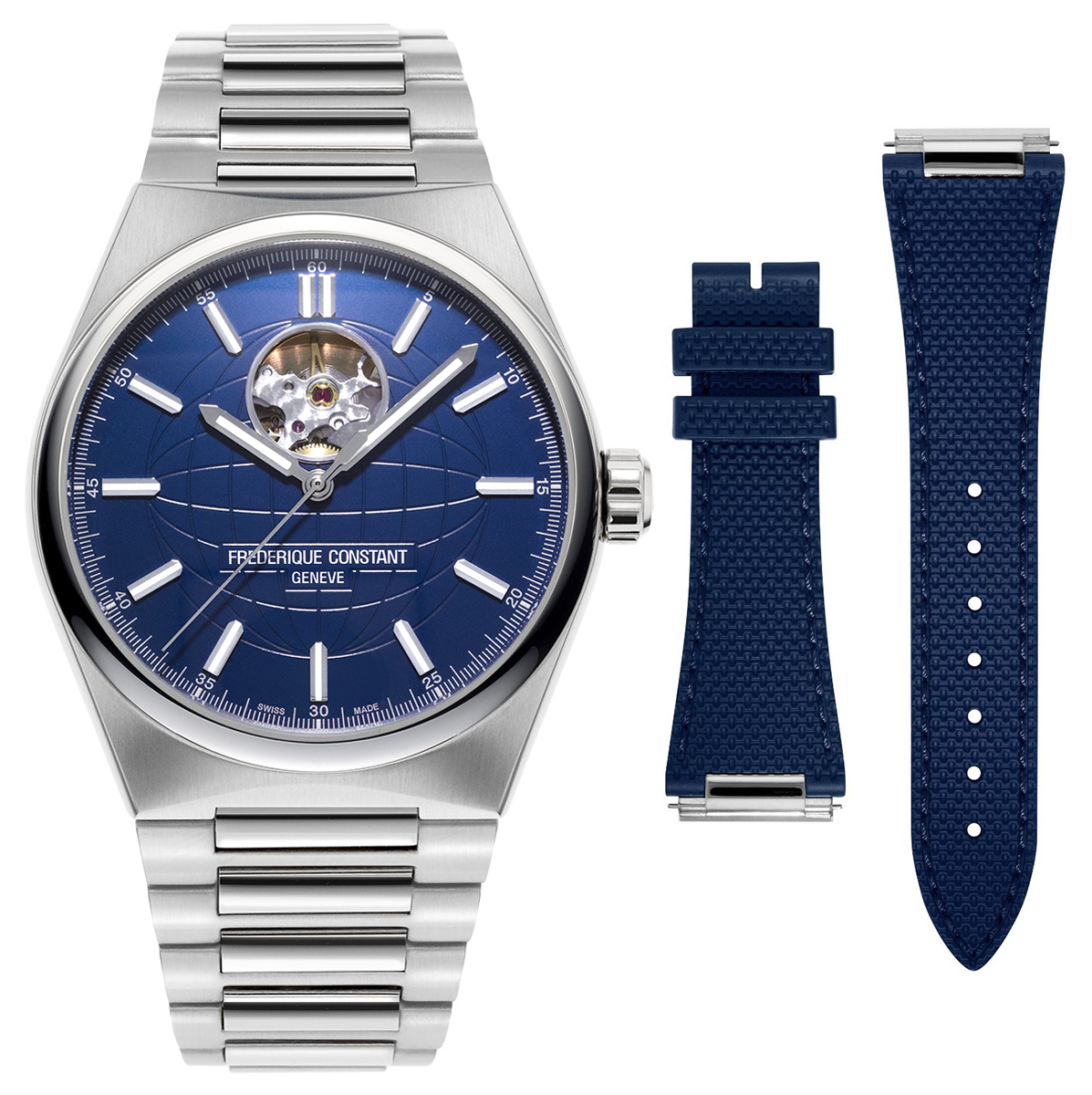Frédérique Constant Highlife Heart Beat Herren Silberuhr FC-310N4NH6B