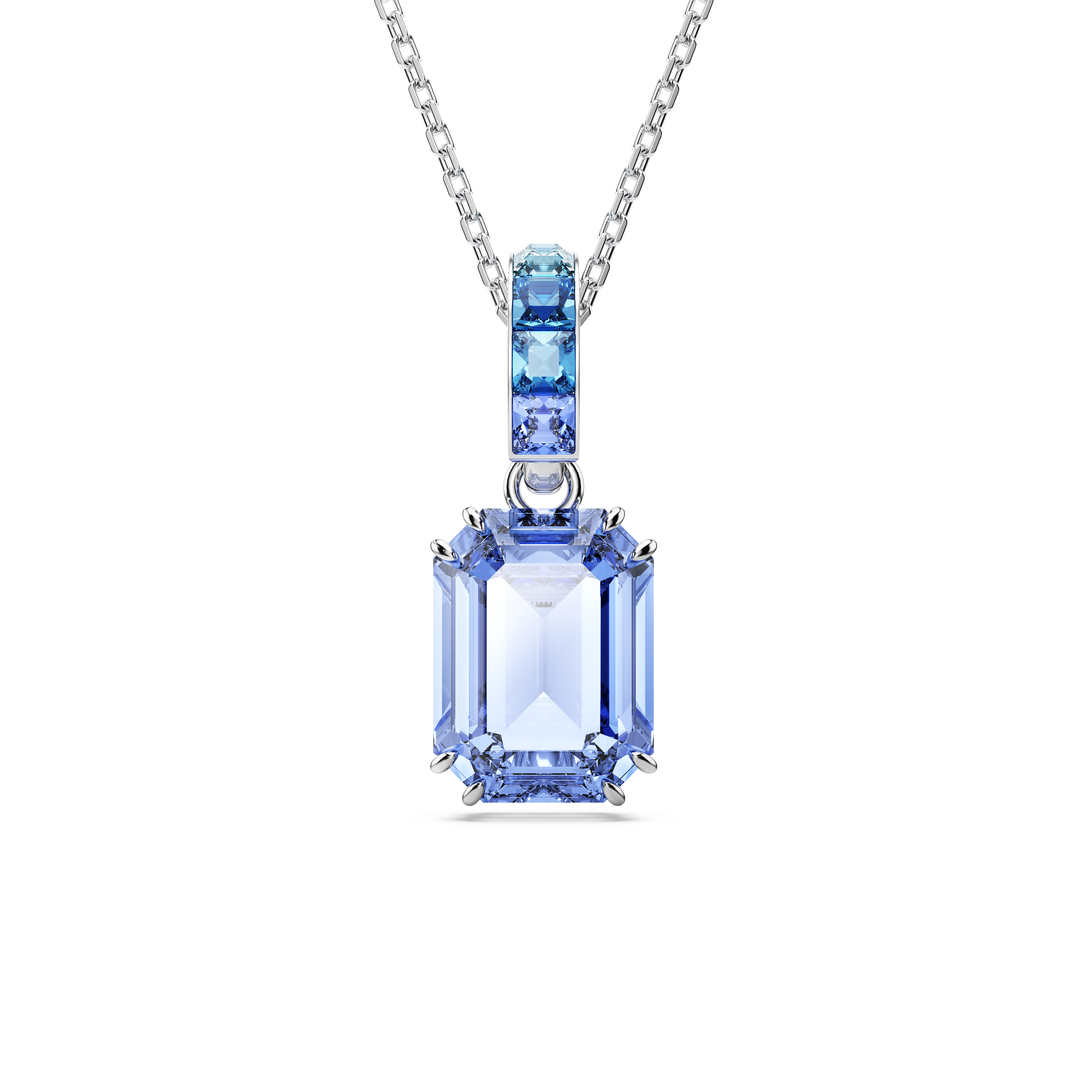 Swarovski 'Millenia' Dames Halsketting van Basismetaal - Zilver 5696518