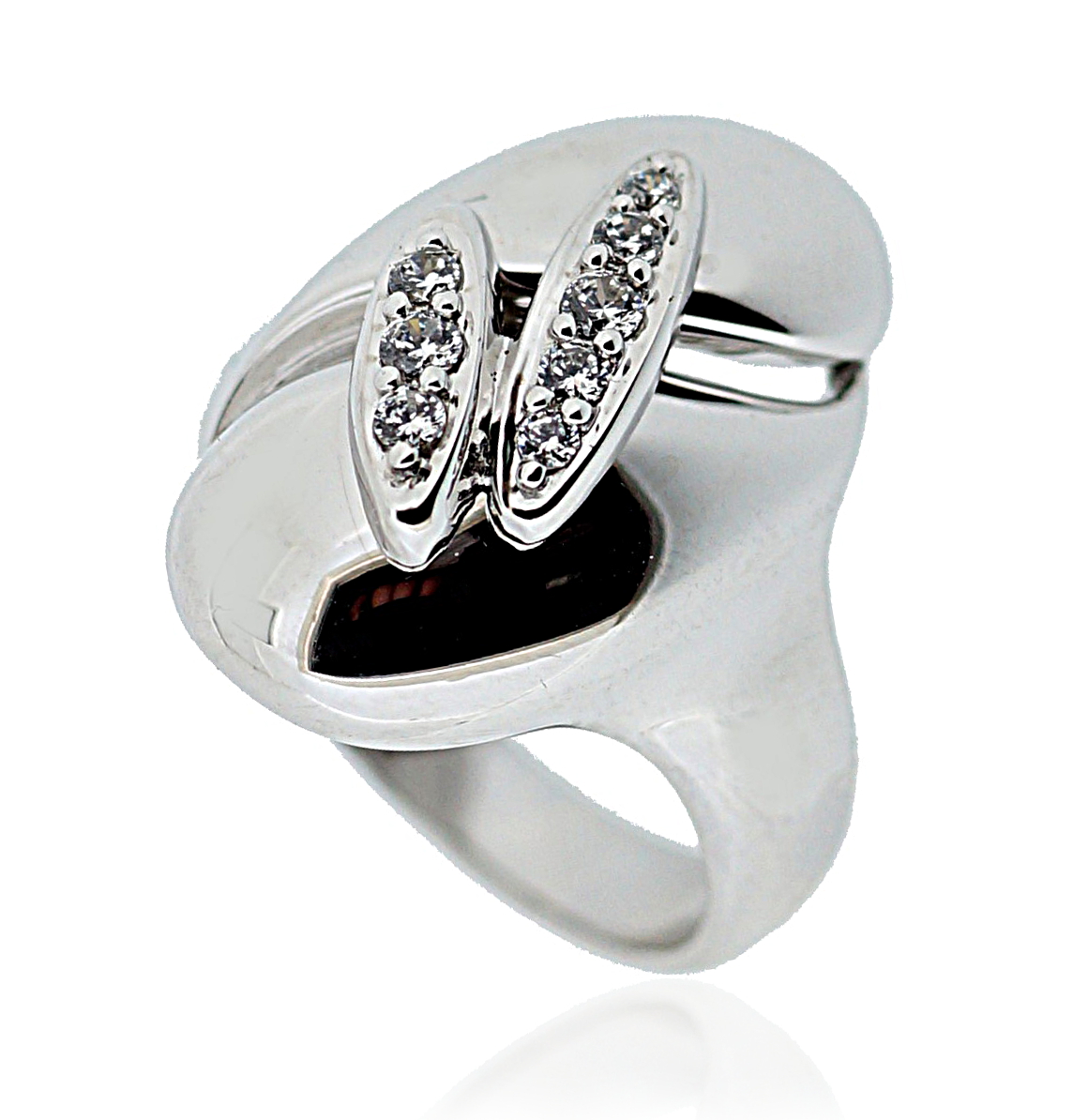 Orphelia Dames 925 Sterling Zilveren Ring - Zilver ZR-3579