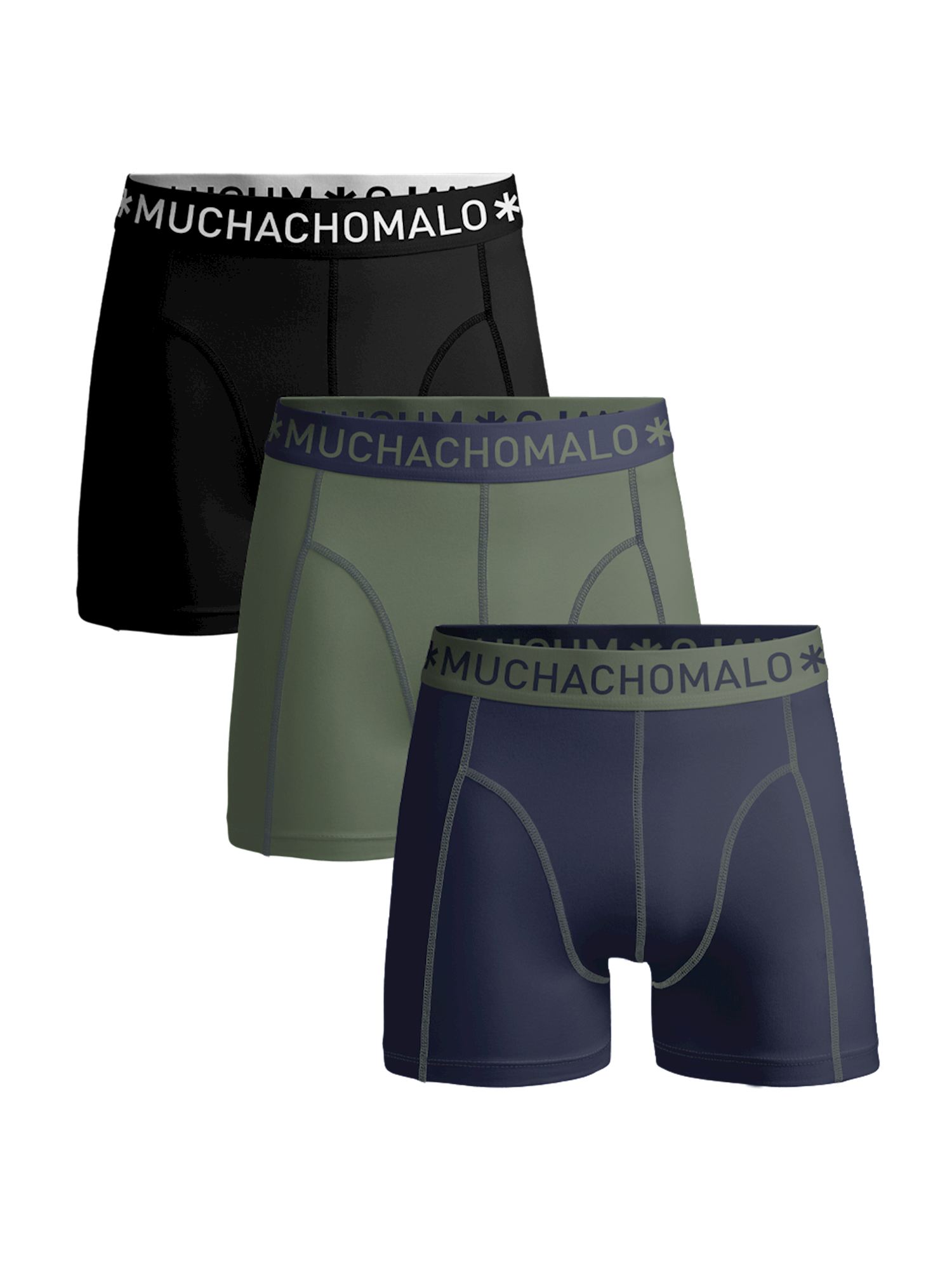 Muchachomalo - 3er-Pack Boxershorts Männer
