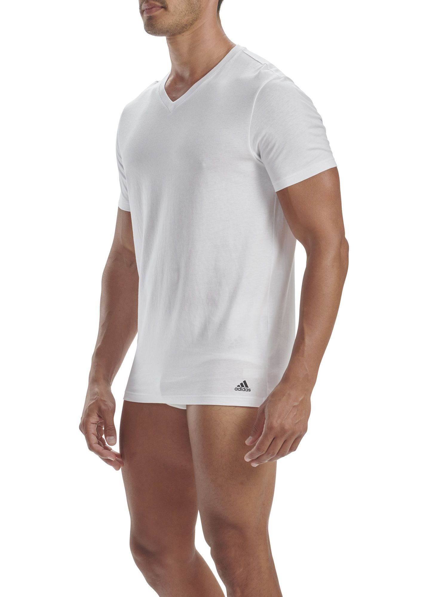Thumbnail - Adidas V-Neck T-Shirt