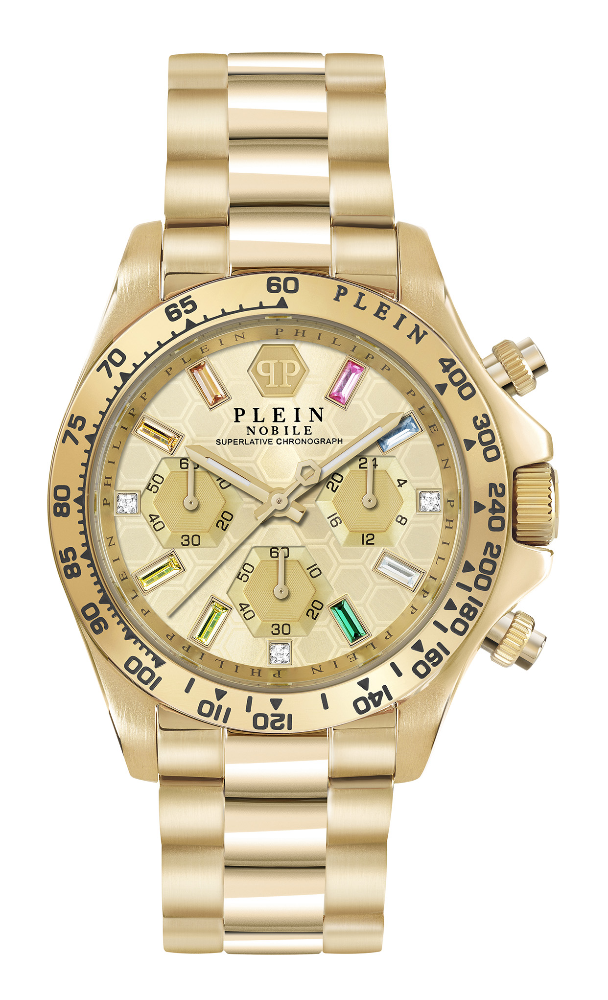 Philipp Plein Nobile Lady Gold Damen Armbanduhr PWSBA0223