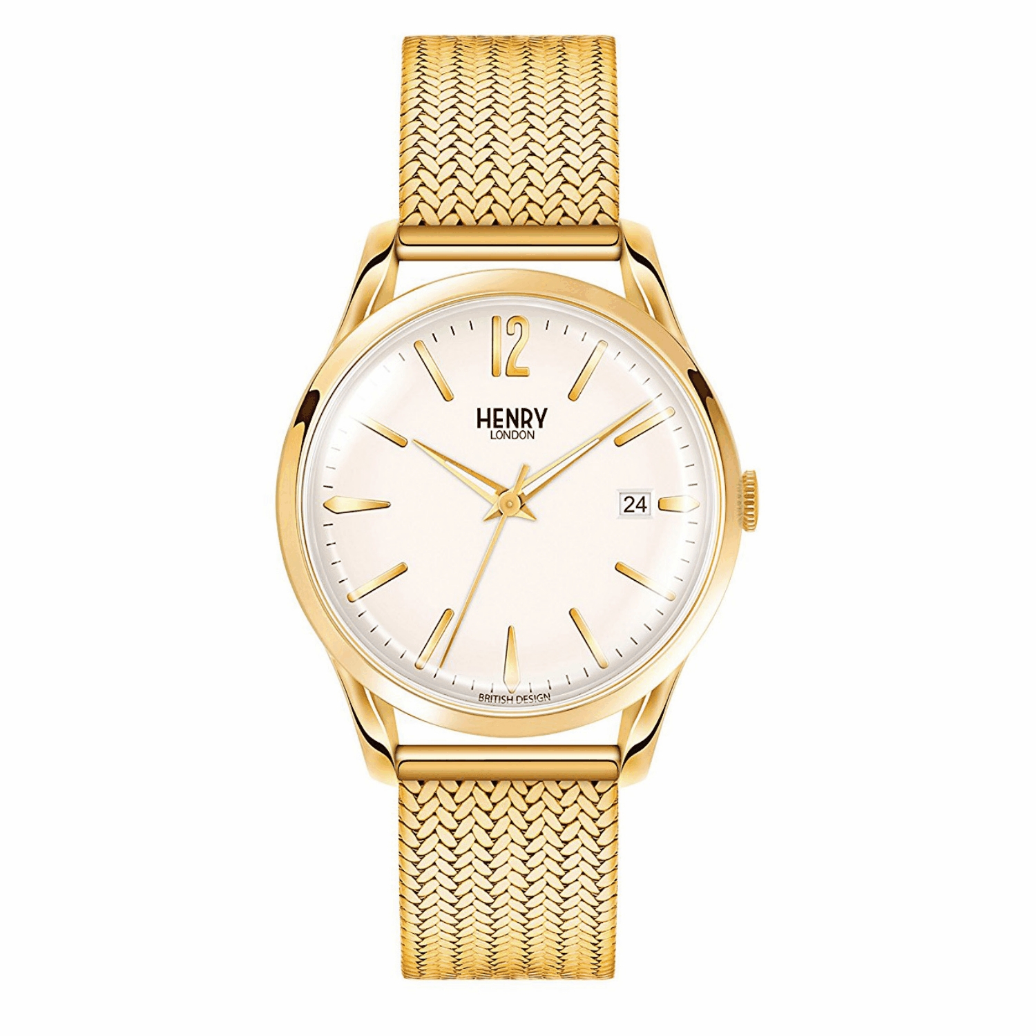 Thumbnail - Henry London Unisex-Uhr Quartz Gold