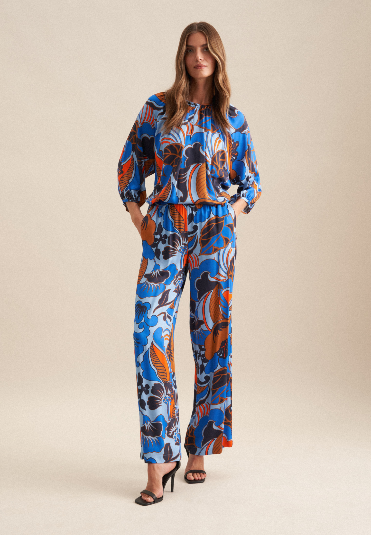 Thumbnail - Hose Damen Mittelblau