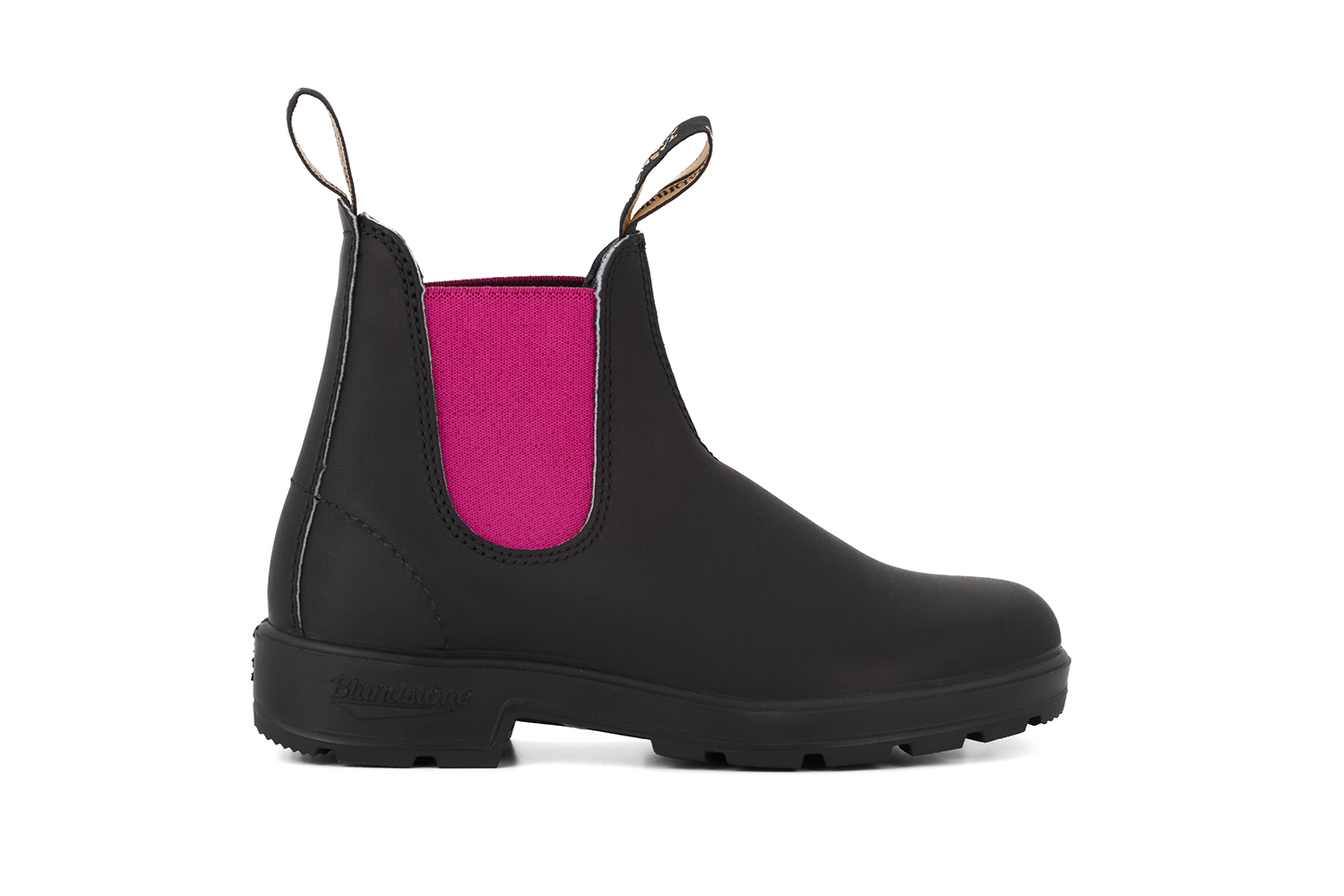 Blundstone Womens #2208 Black/Fuschia Chelsea Boot – Size UK 7.5