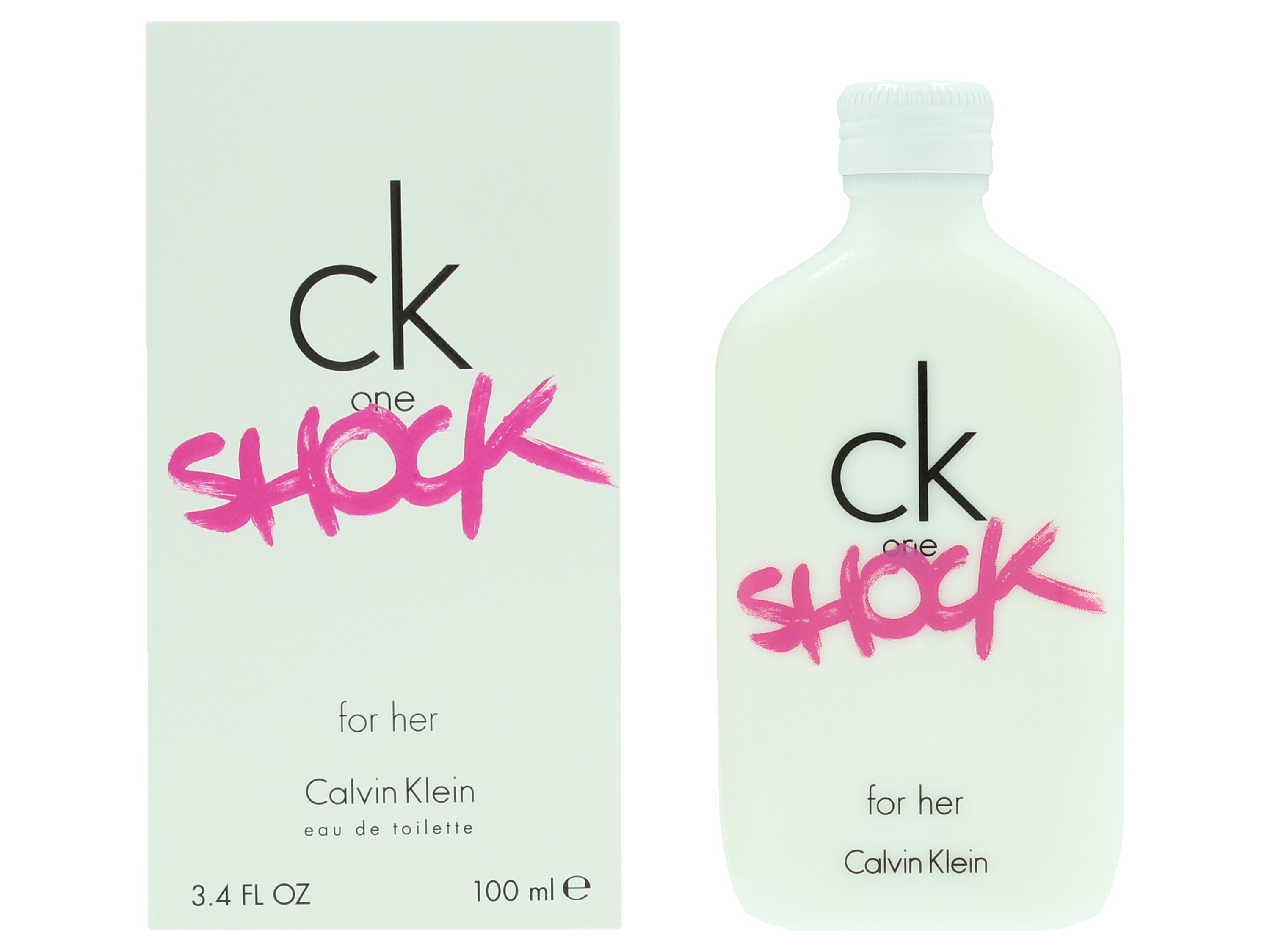Calvin Klein Womens One Shock For Her Eau de Toilette 100ml Spray - NA - One Size