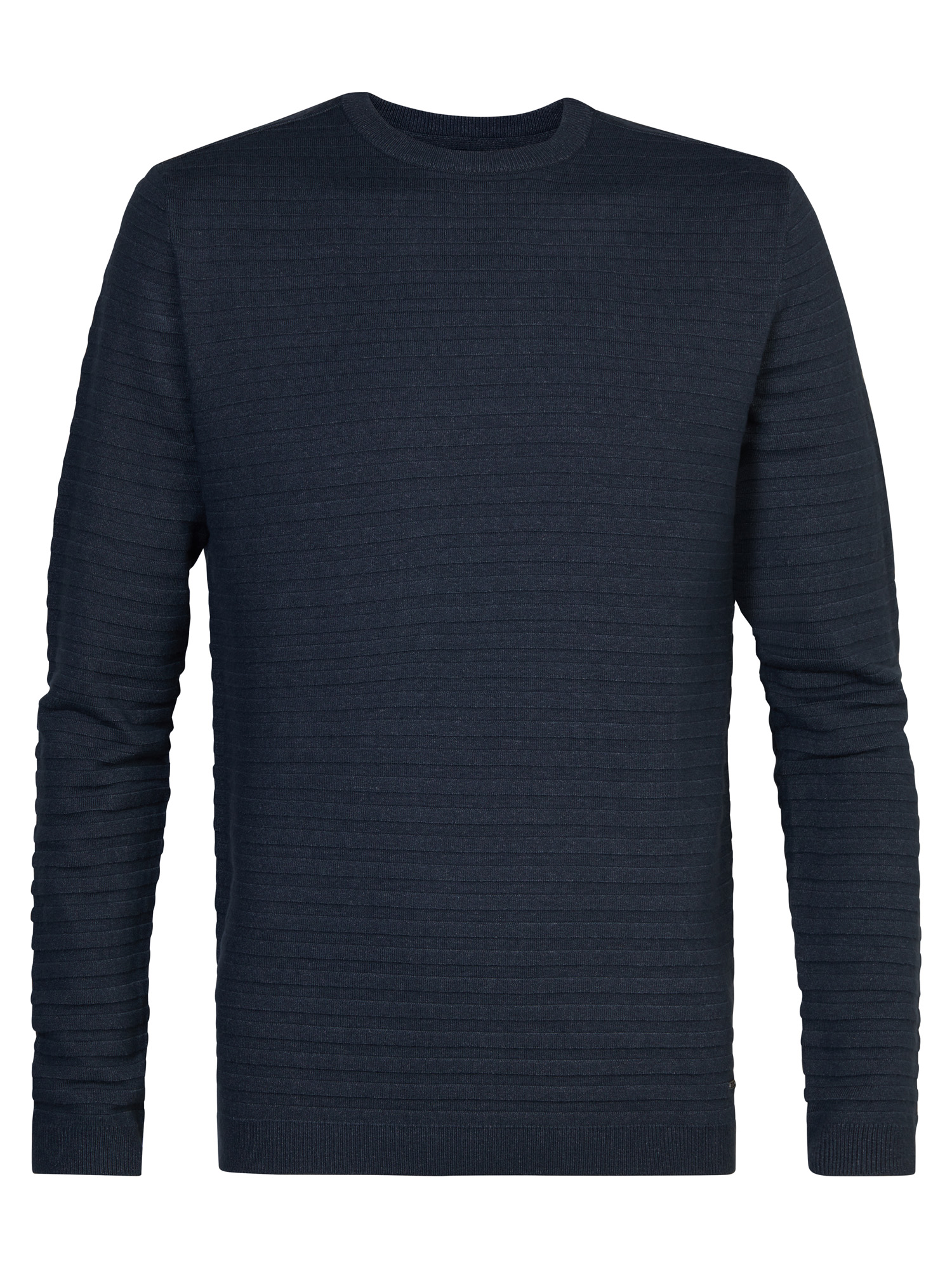 Thumbnail - Petrol Industries - Feinstrickpullover Adak Herren - Blau