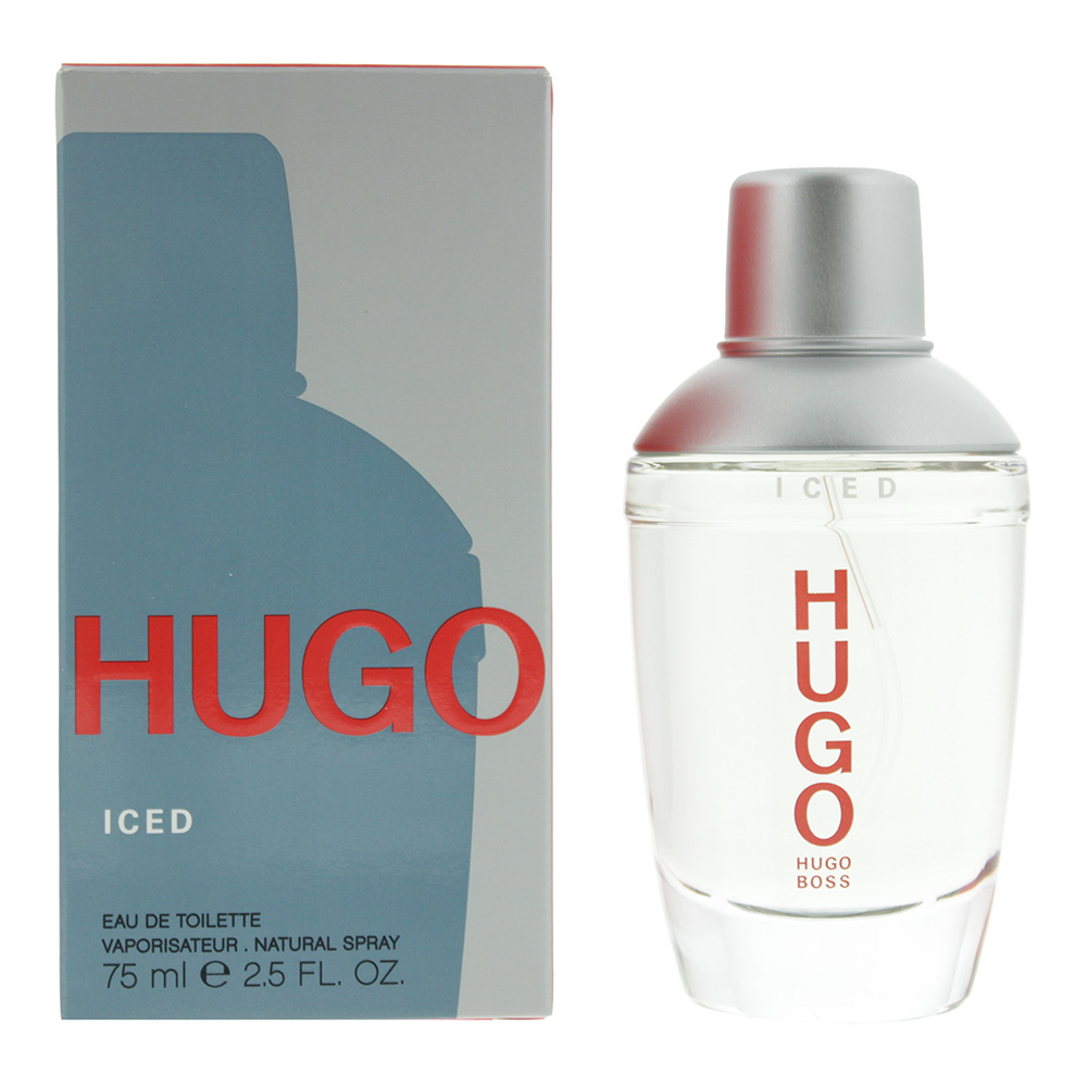 Hugo Boss Mens Iced Eau de Toilette 75ml Spray - Orange - One Size