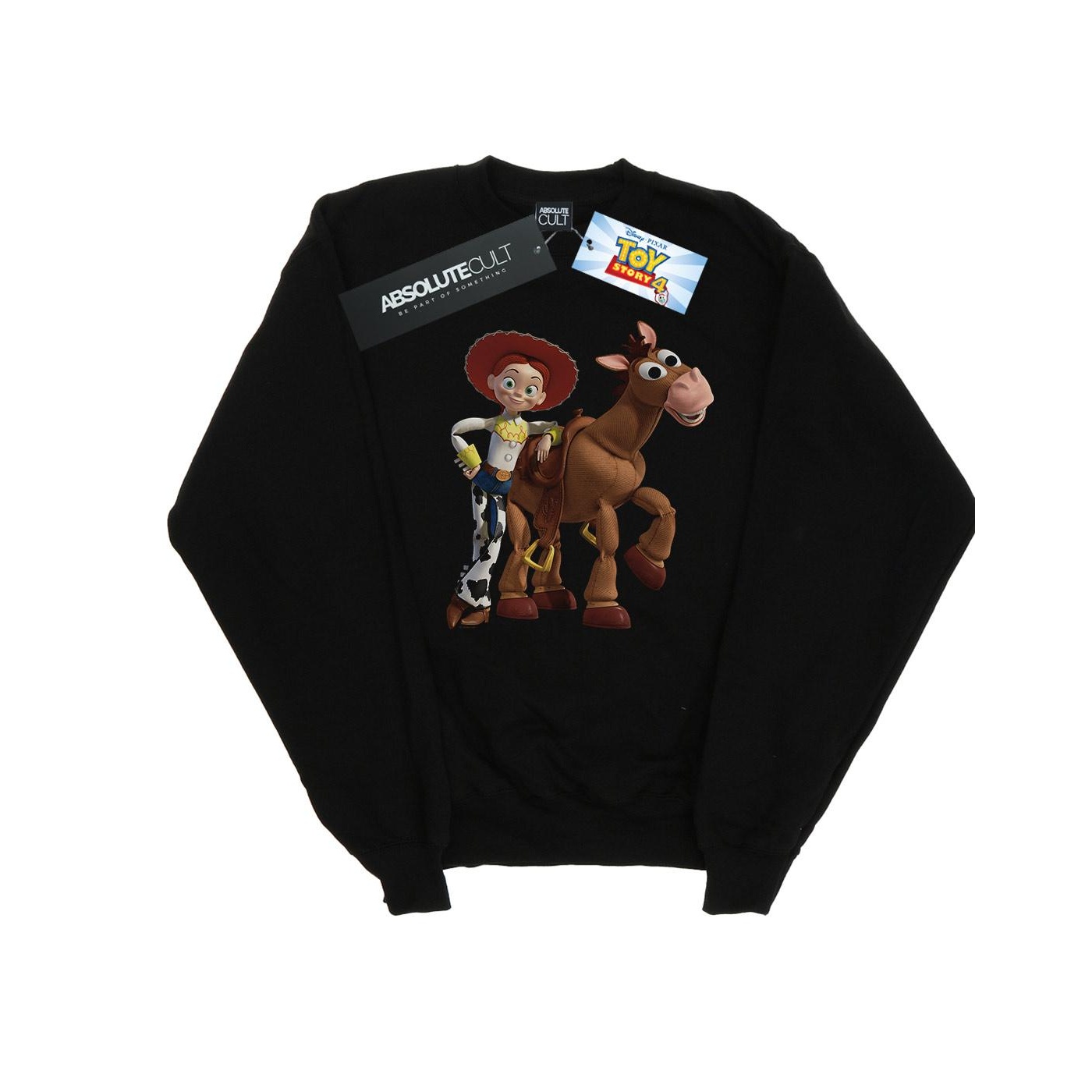 Disney - "Toy Story 4 Jessie And Bullseye" Sweatshirt für Damen (Schwarz)