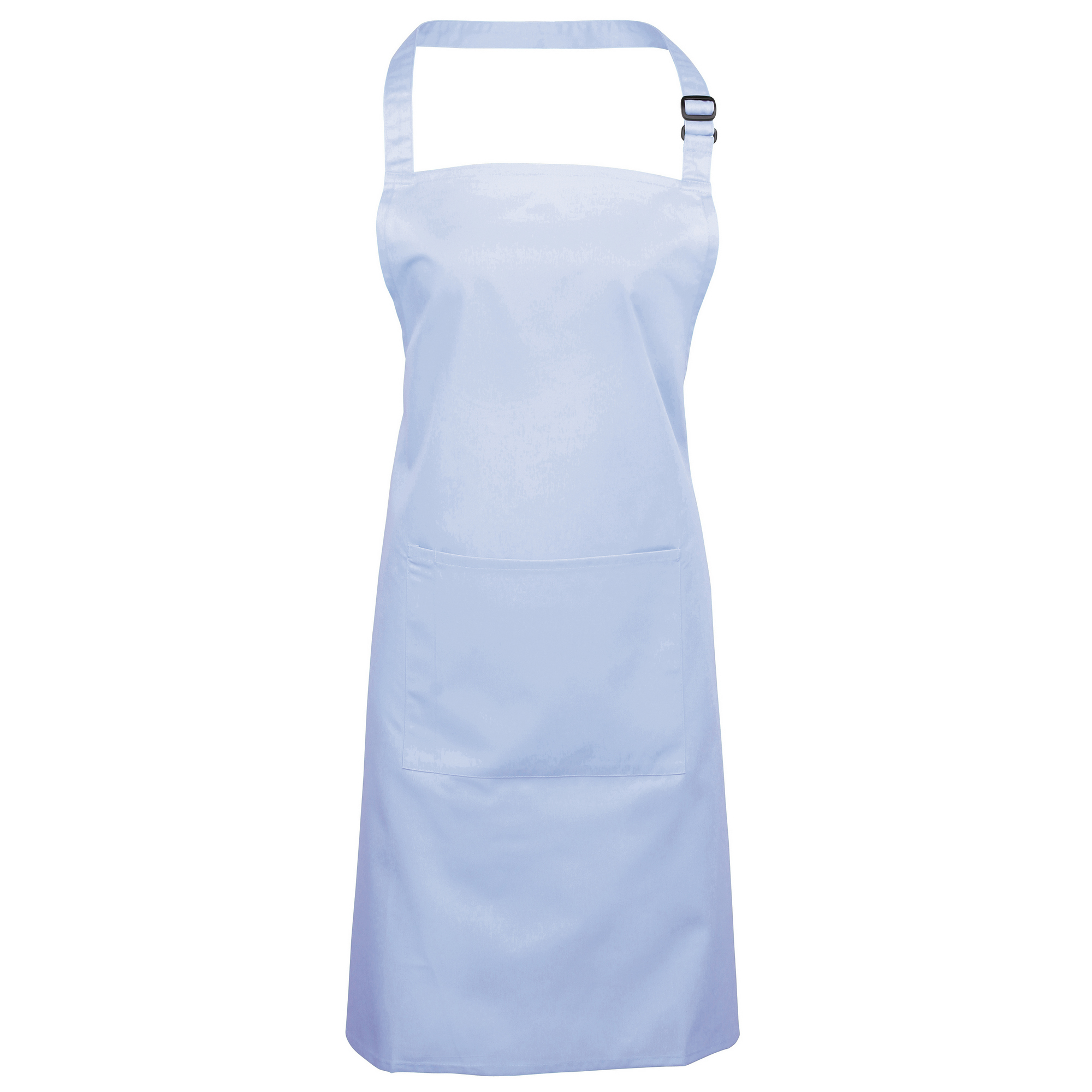 Thumbnail - Premier Ladies/Womens Colours Bip Schürze mit Tasche (2er-Pack) (Hellblau)