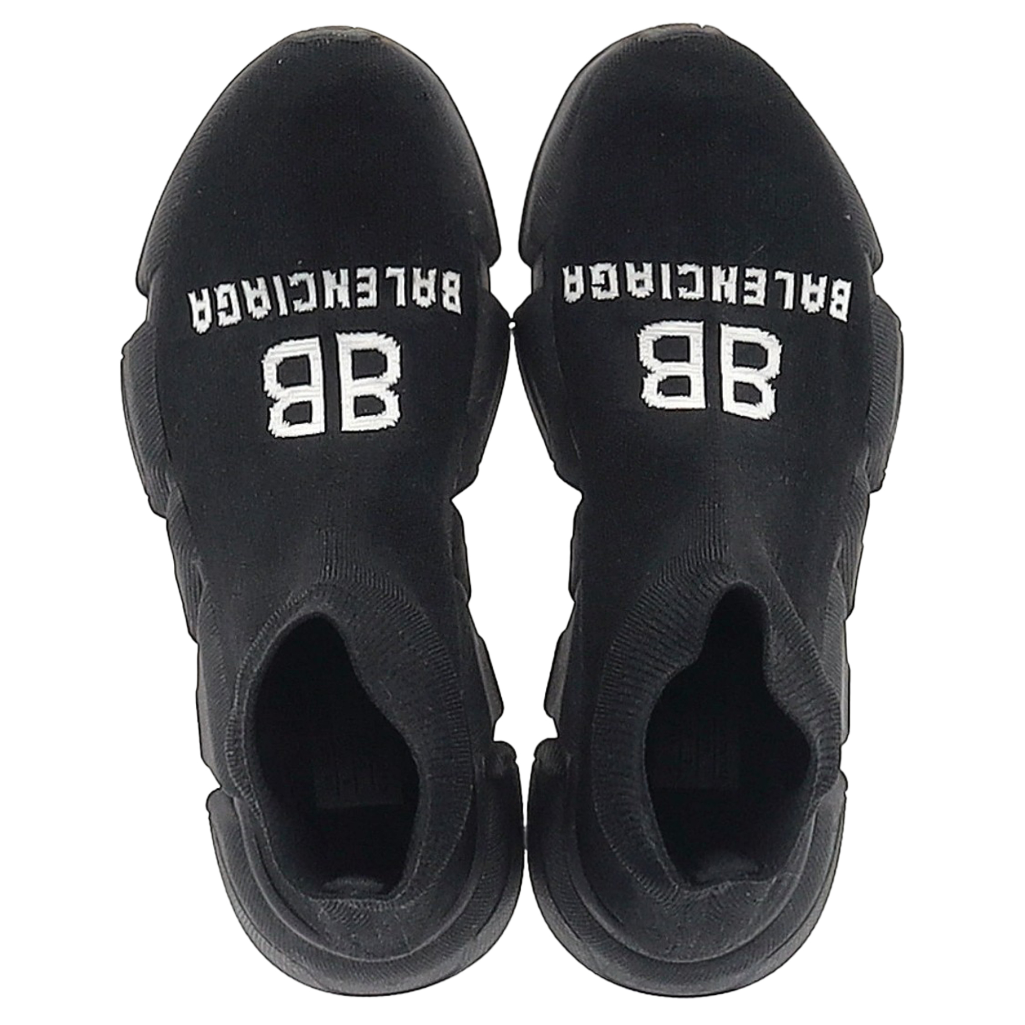 Balenciaga Pre-owned Balenciaga Speed Trainer i svart polyester låga sneakers dam – bild 2